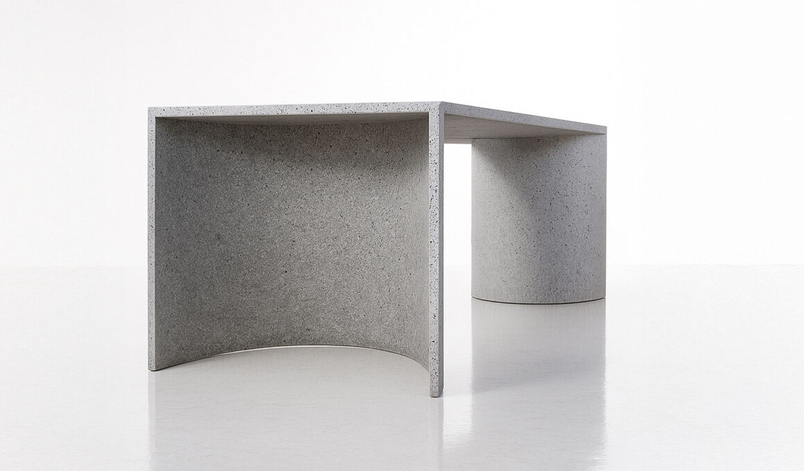 Joe Doucet and Polygood Unveil the OLO Table: A Sculptural Masterpiece in Circular Design
