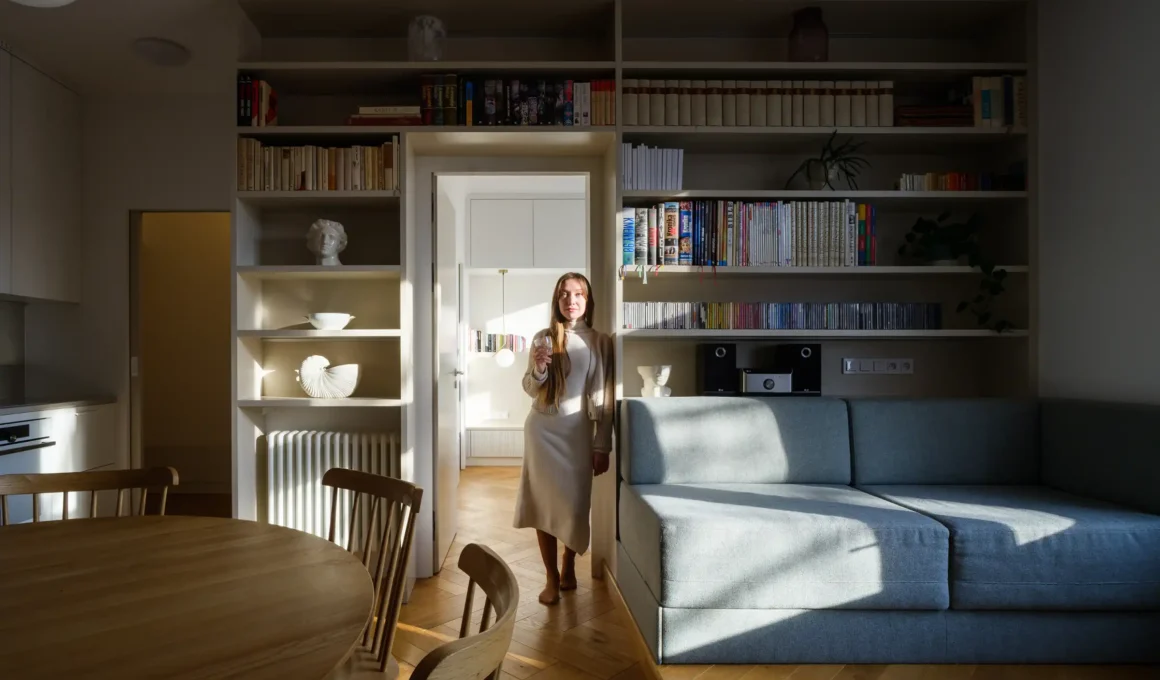 No Architects Transforms a Cramped Prague Apartment into an 11-Room Family Home with "More Than Meets the Eye"