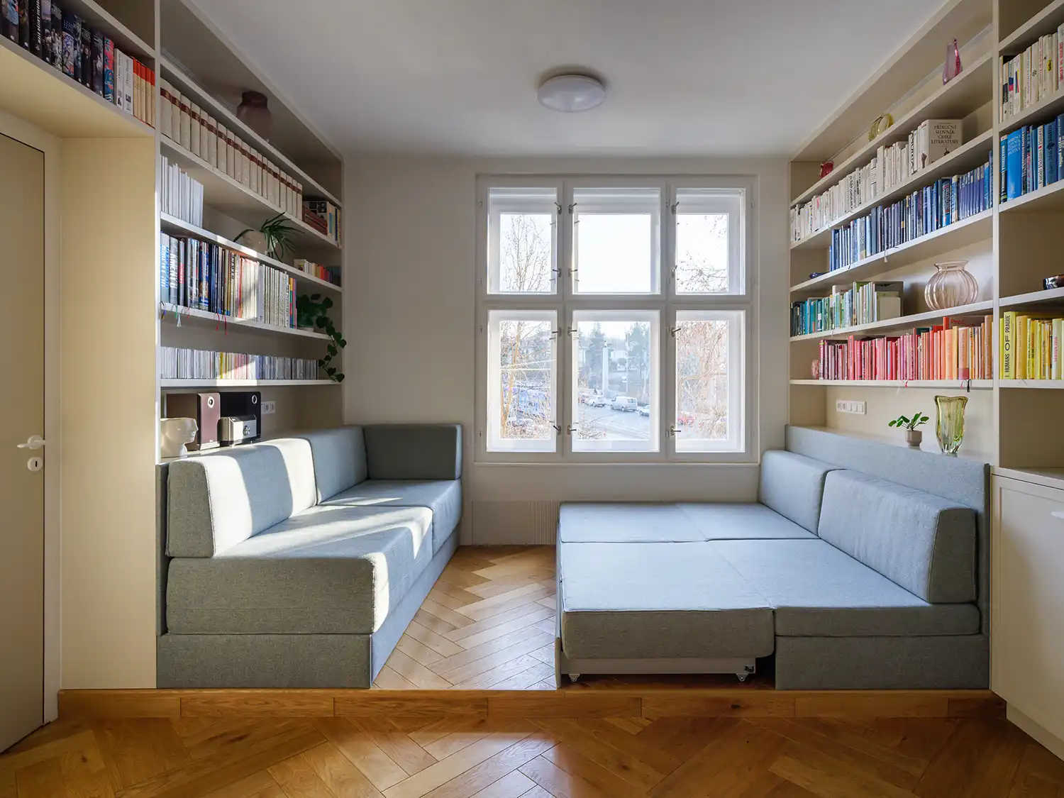 No Architects Transforms a Cramped Prague Apartment into an 11-Room Family Home with "More Than Meets the Eye"