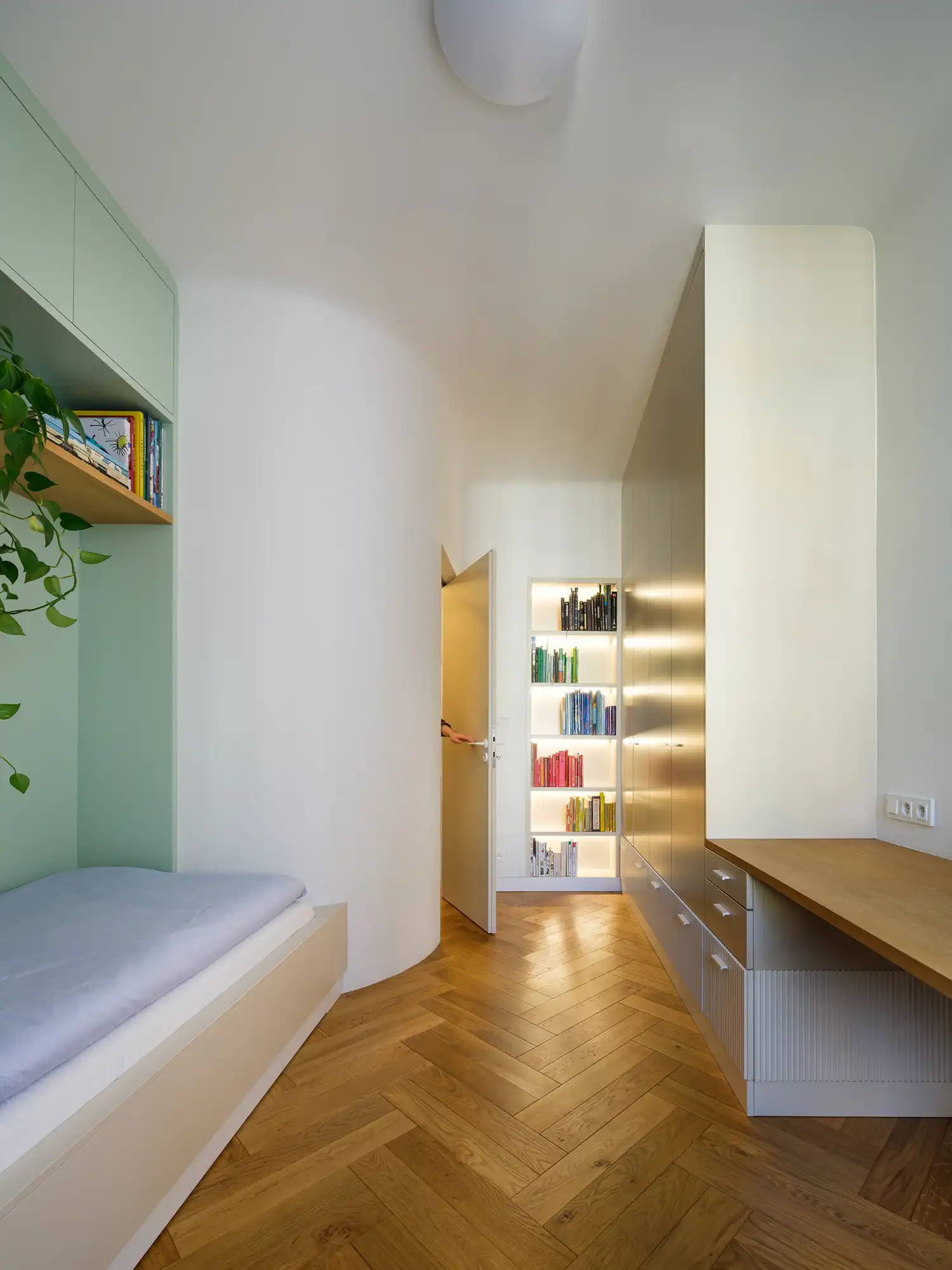 No Architects Transforms a Cramped Prague Apartment into an 11-Room Family Home with "More Than Meets the Eye"
