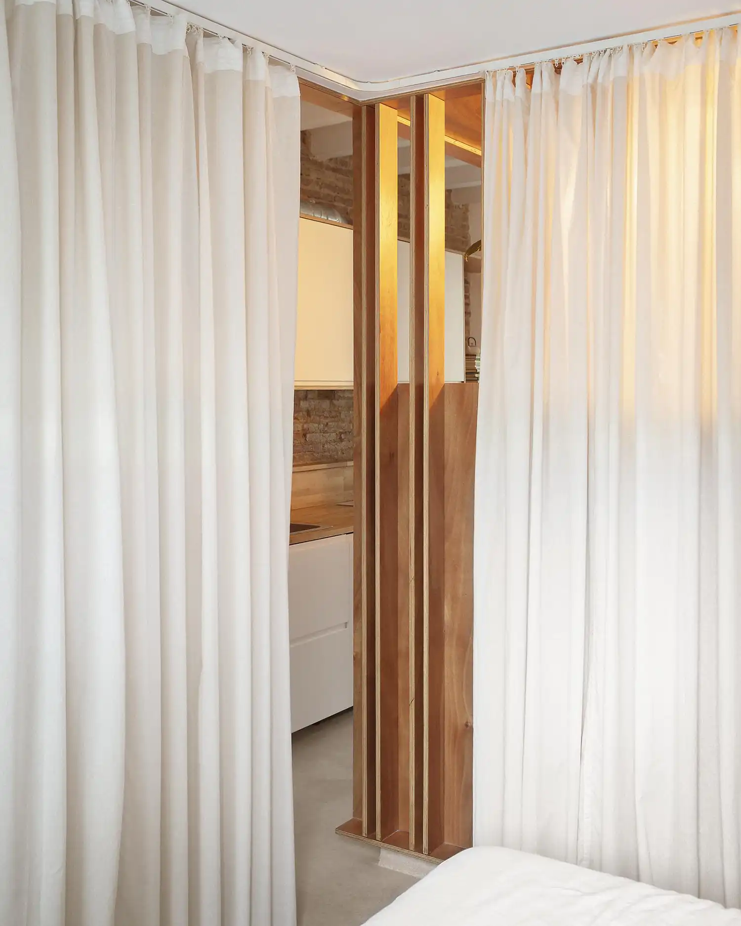 Octave Petit Transforms 36-SQM Barcelona Apartment into a Light-Filled Micro-Home