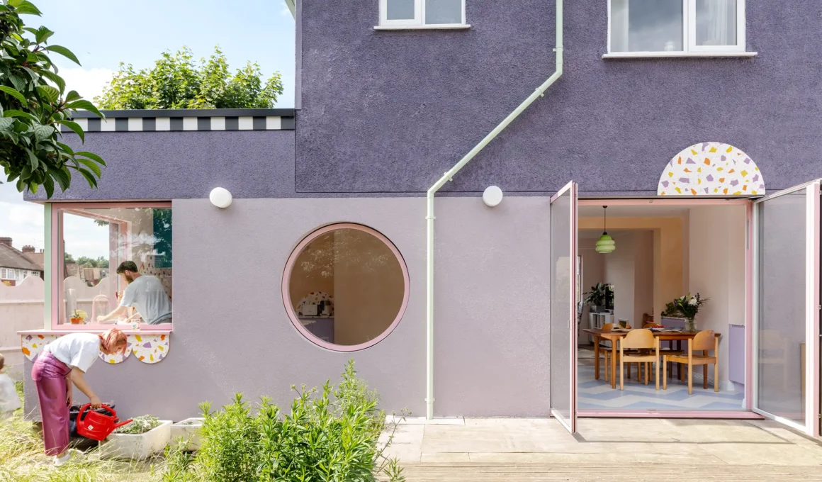 Brockley House by Office S&M: A Playful Mid-Century Renovation