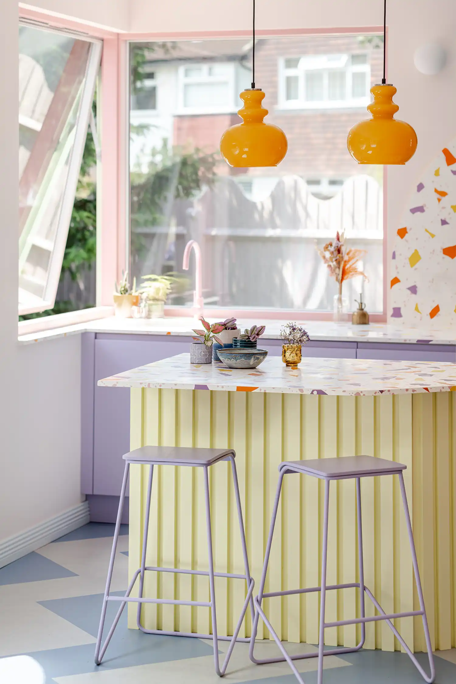 Brockley House by Office S&M: A Playful Mid-Century Renovation