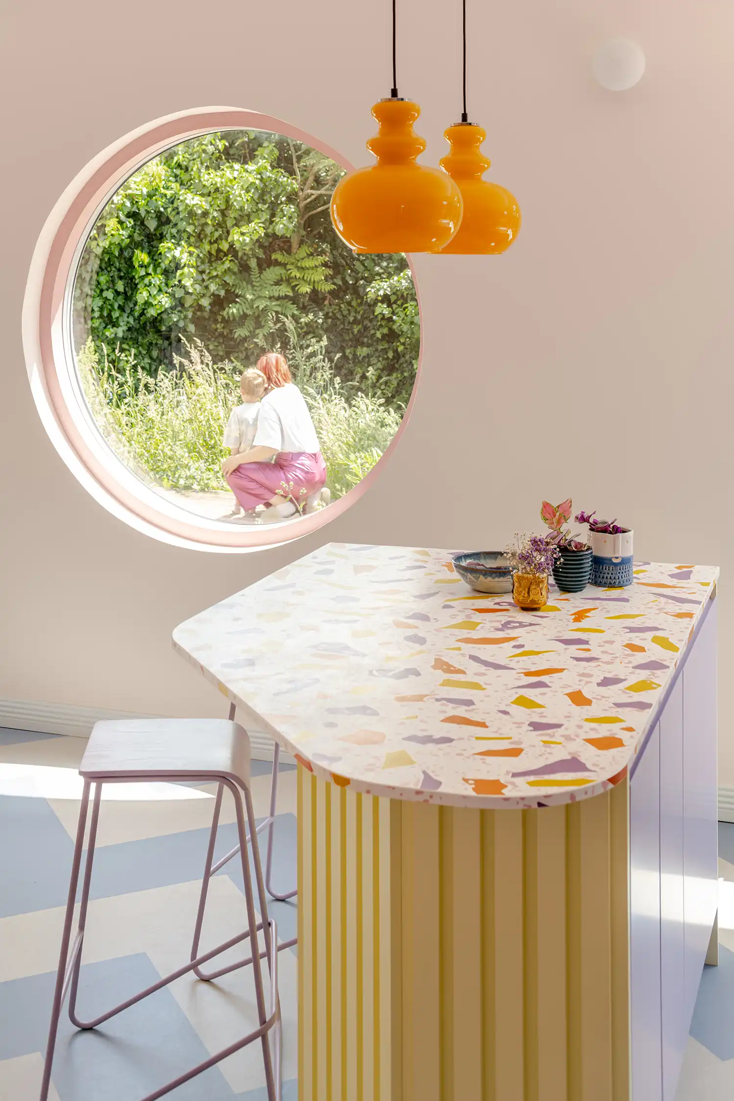 Brockley House by Office S&M: A Playful Mid-Century Renovation