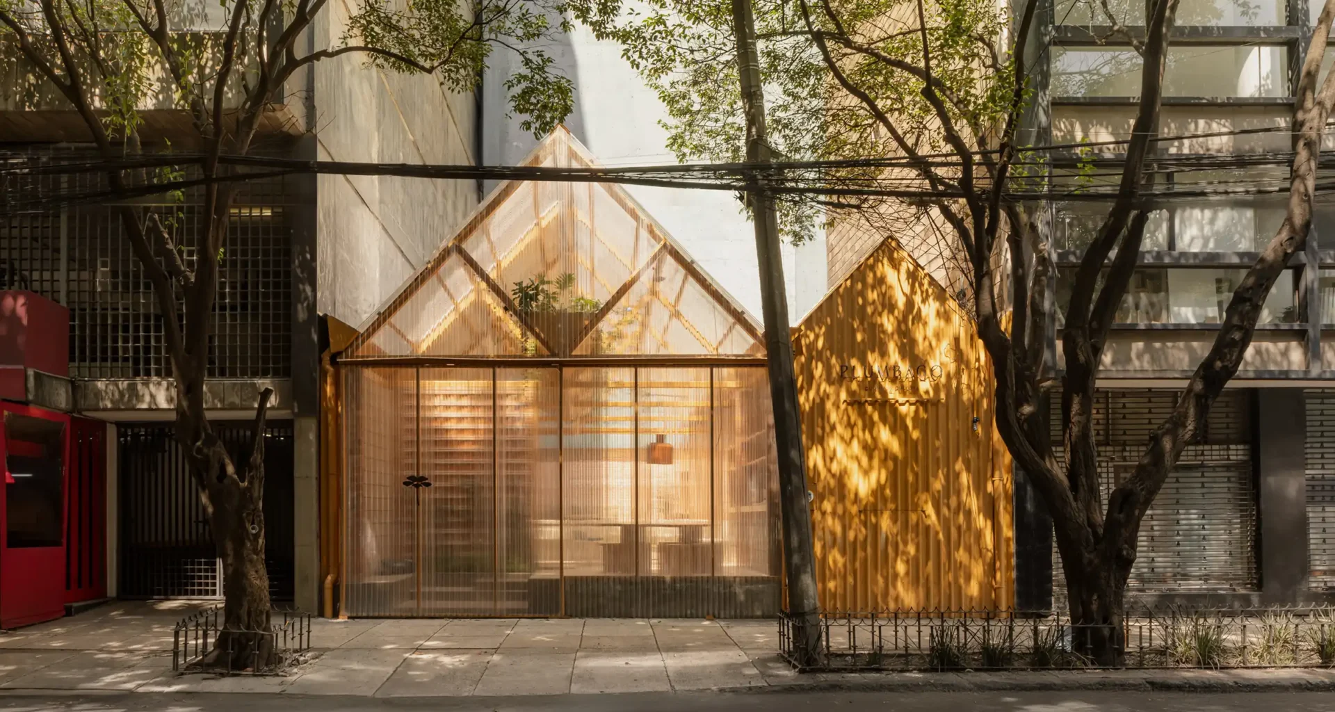 Plumbago: Mediterranean Restaurant & Cultural Venue by OPA in Mexico City