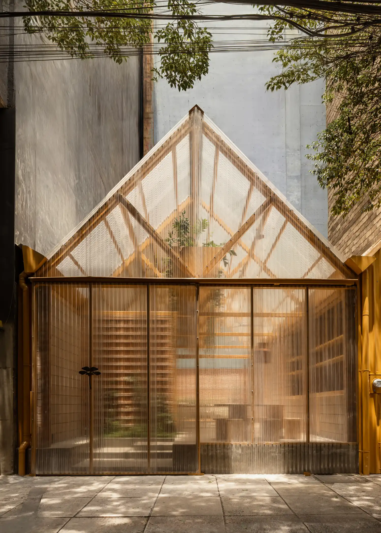 Plumbago: Mediterranean Restaurant & Cultural Venue by OPA in Mexico City