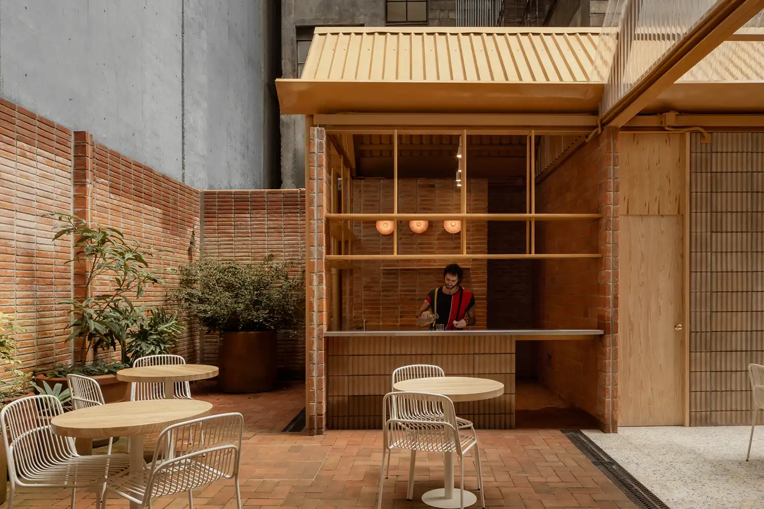 Plumbago: Mediterranean Restaurant & Cultural Venue by OPA in Mexico City