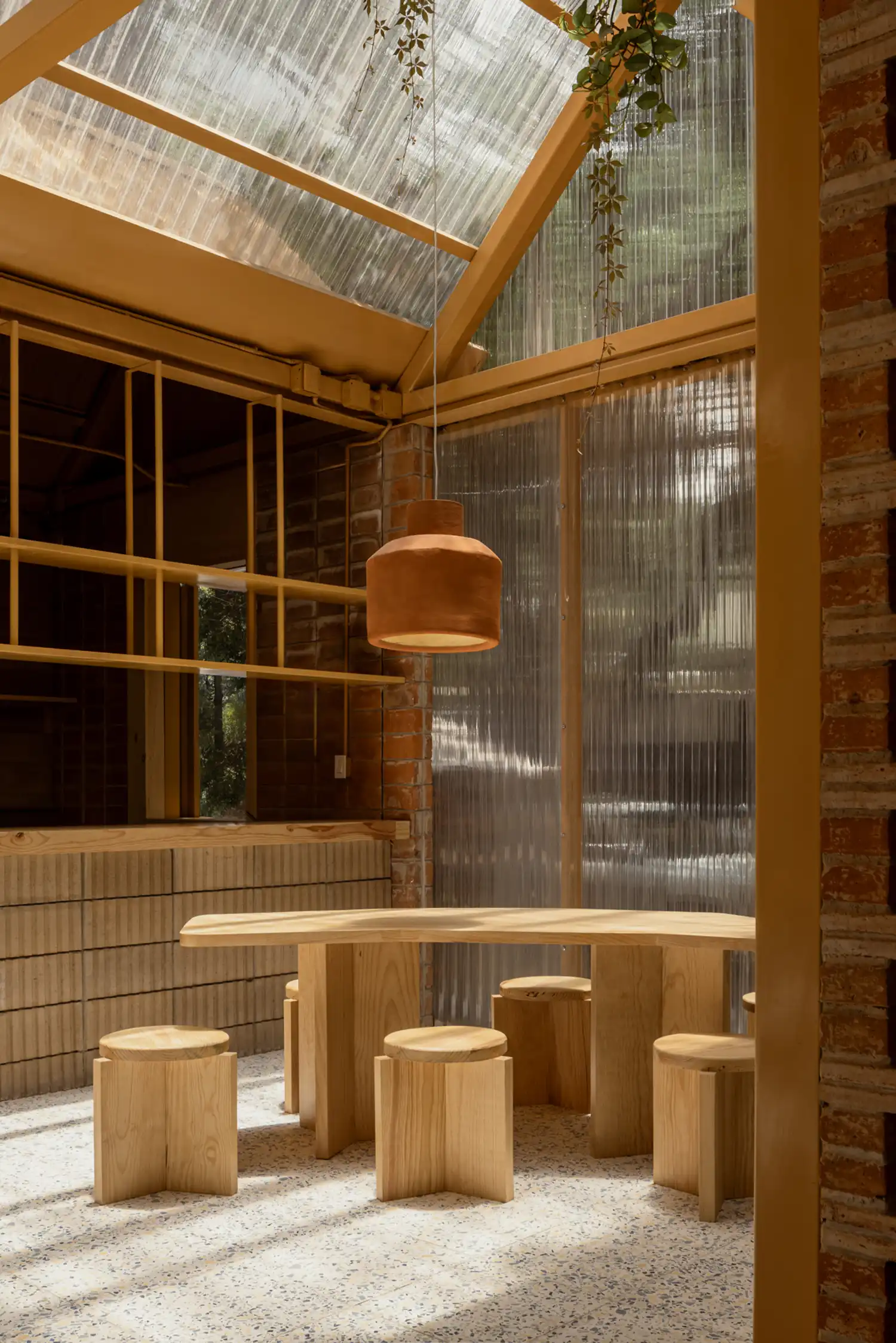 Plumbago: Mediterranean Restaurant & Cultural Venue by OPA in Mexico City
