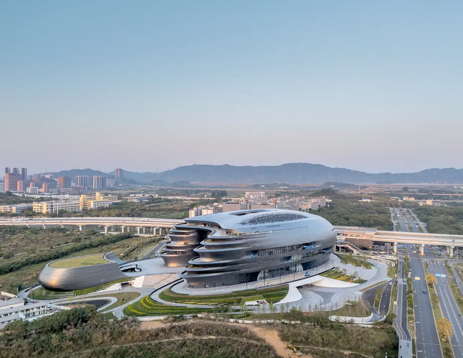 Zaha Hadid Architects Unveils Futuristic Shenzhen Science & Technology Museum