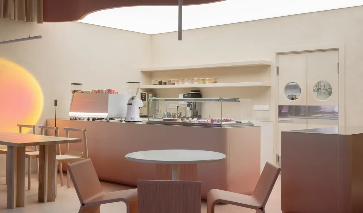 Vokrug Podrug: Pink Concept Store & Café by Quadrum Studio in Penza