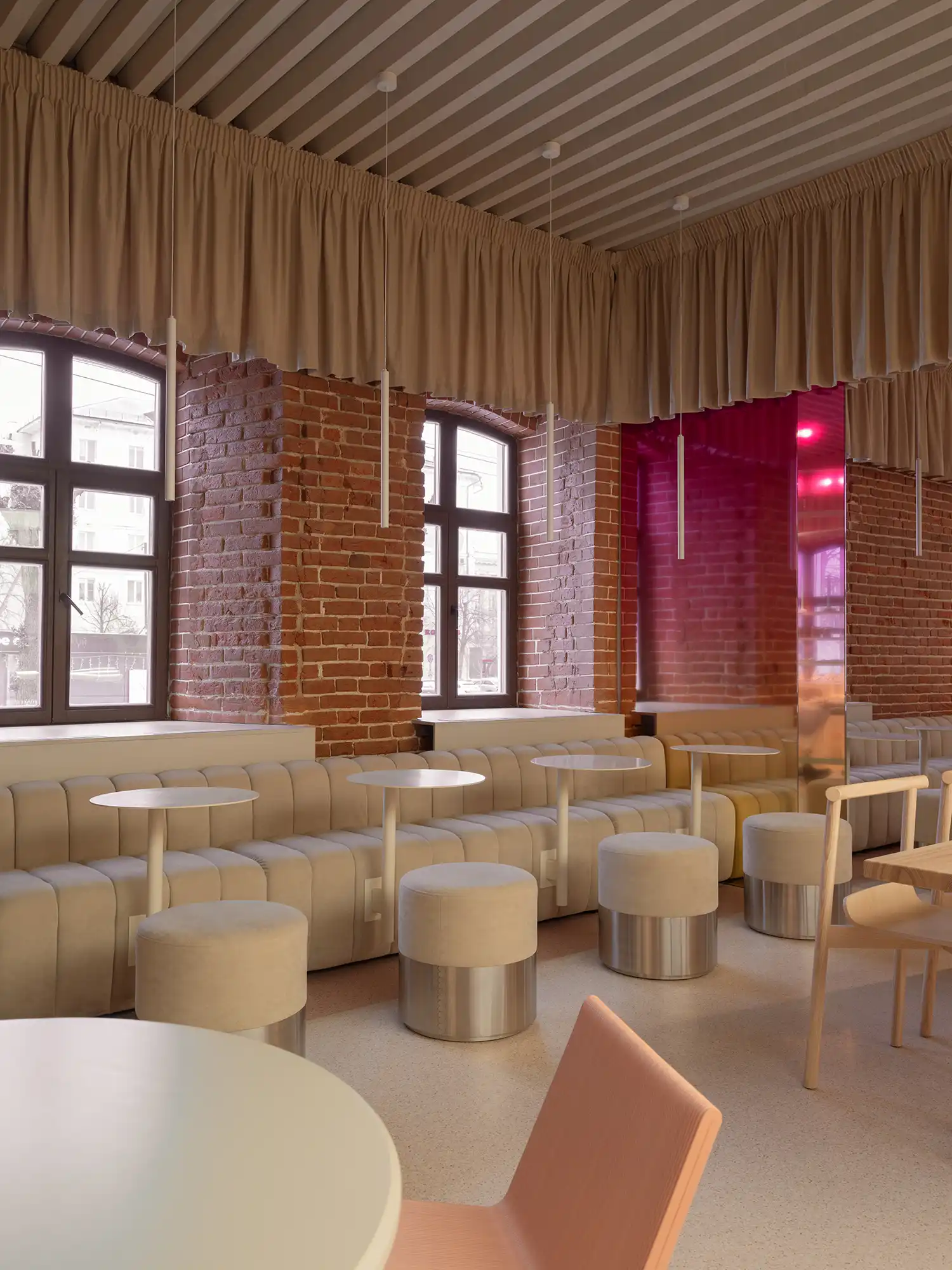 Vokrug Podrug: Pink Concept Store & Café by Quadrum Studio in Penza 