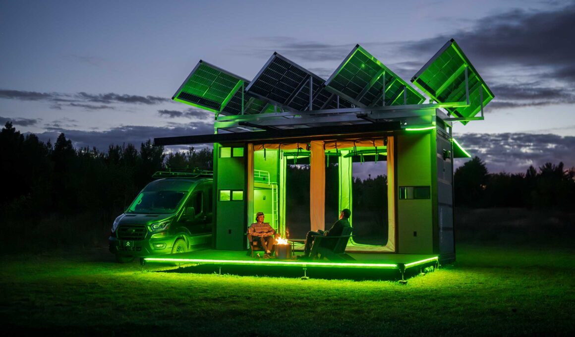 Electric Outdoors Unveils EO Canopy: A Solar-Powered Revolution in Off-Grid Glamping
