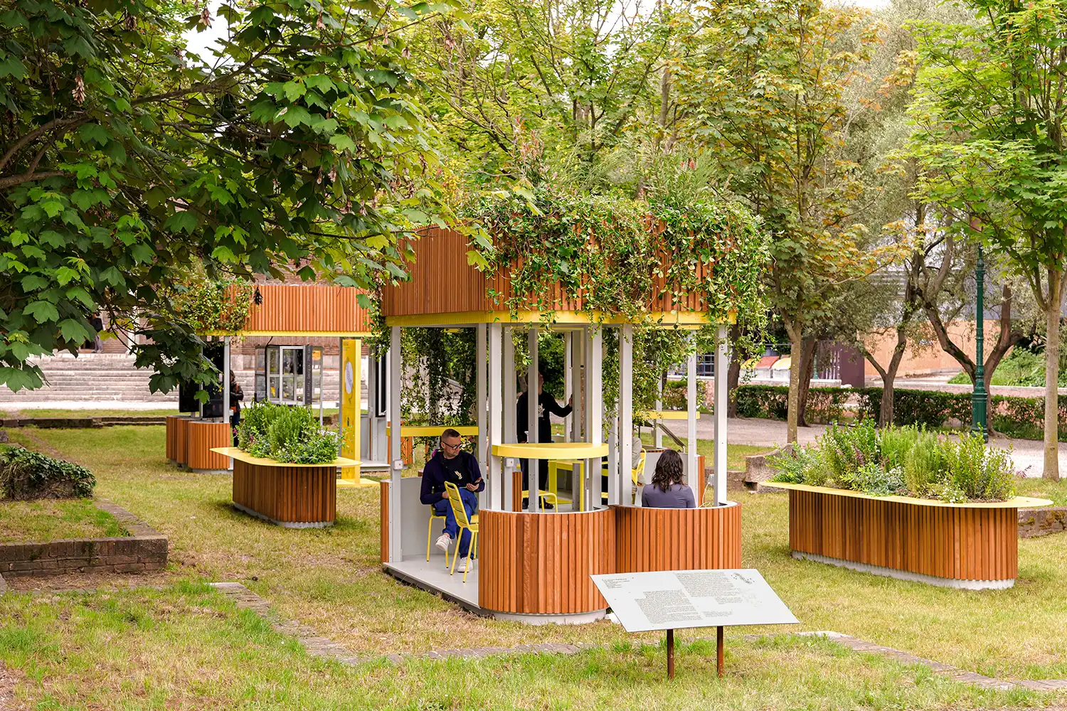 Blurring Boundaries: CRA Unveils Modular Garden Workspace Pods at Venice Biennale, Heading to Italian Post Offices