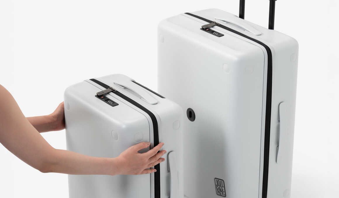 Jollying Dots Magnetic Luggage by Andrea Ponti