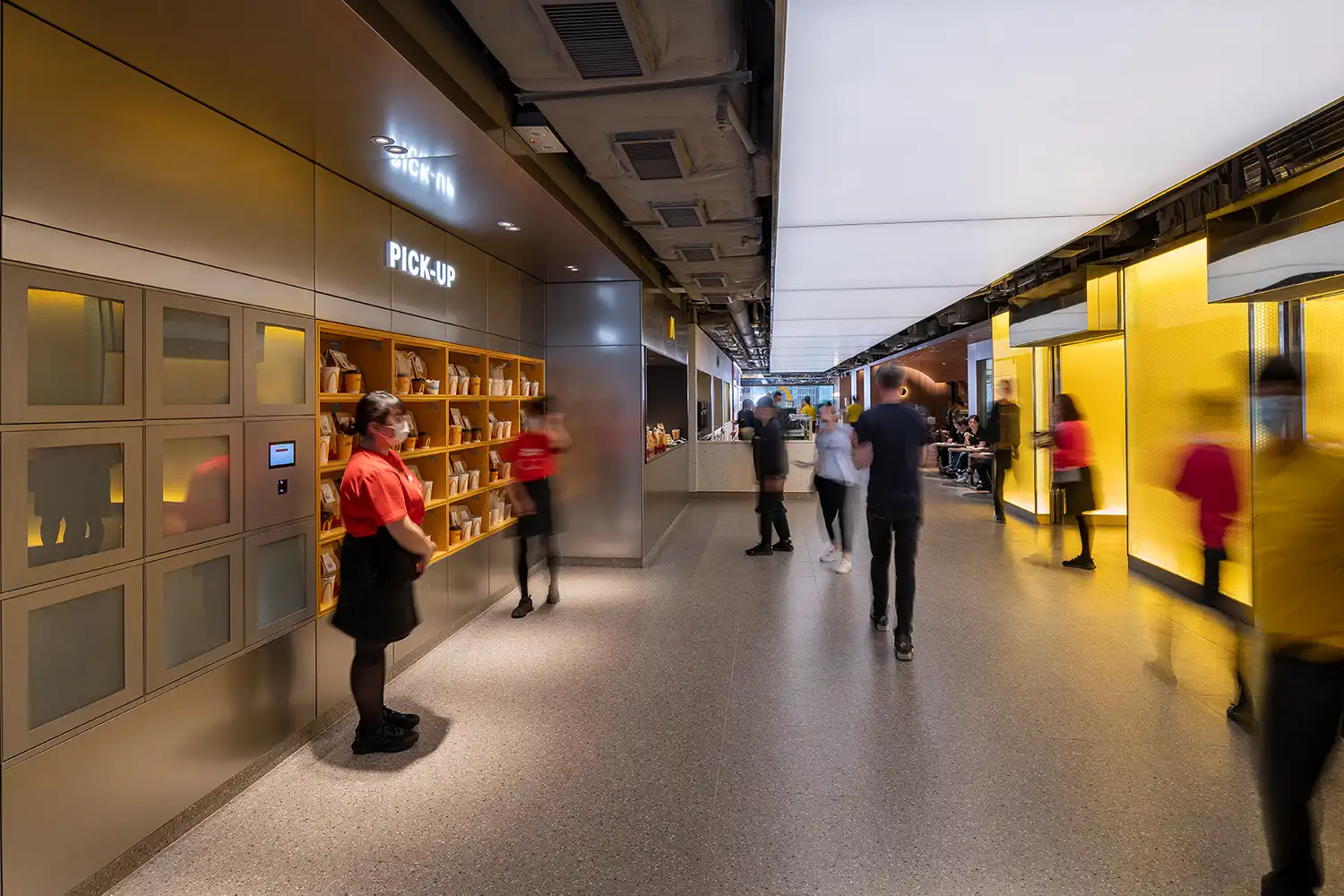 Mood Over Fries: Landini Associates Reimagines the World's Second Busiest McDonald's as a Dynamic Urban Chameleon