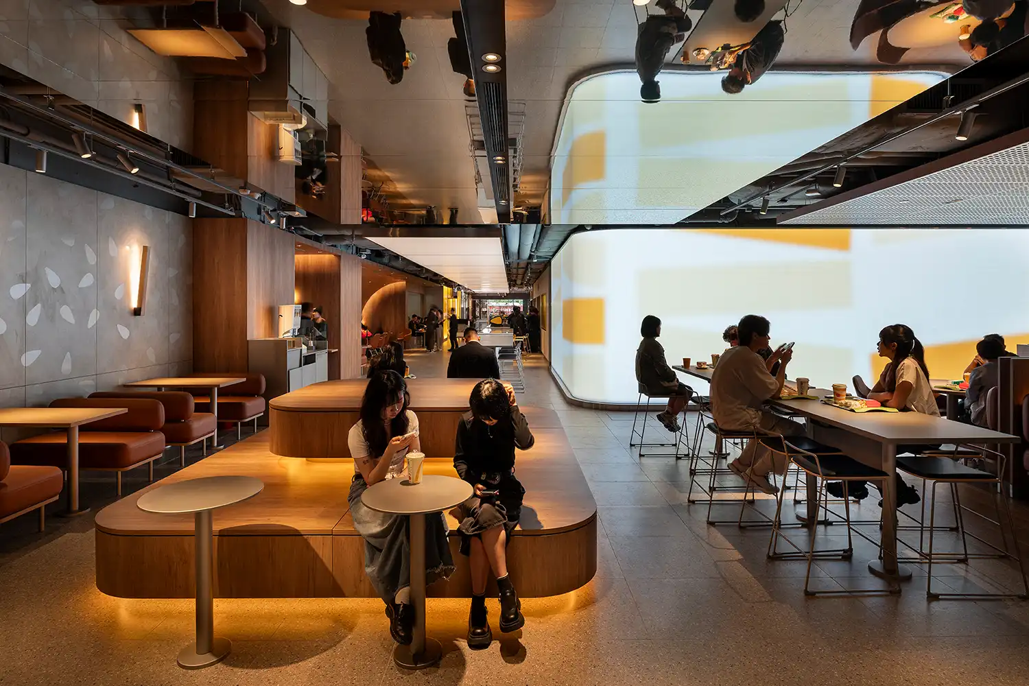 Mood Over Fries: Landini Associates Reimagines the World's Second Busiest McDonald's as a Dynamic Urban Chameleon