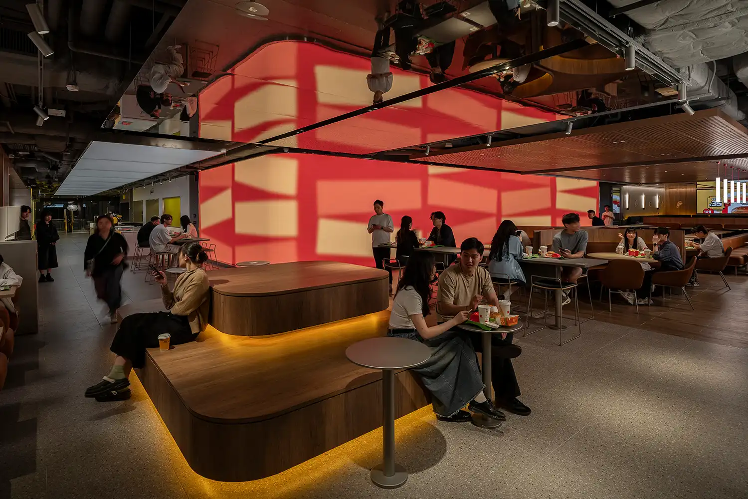 Mood Over Fries: Landini Associates Reimagines the World's Second Busiest McDonald's as a Dynamic Urban Chameleon