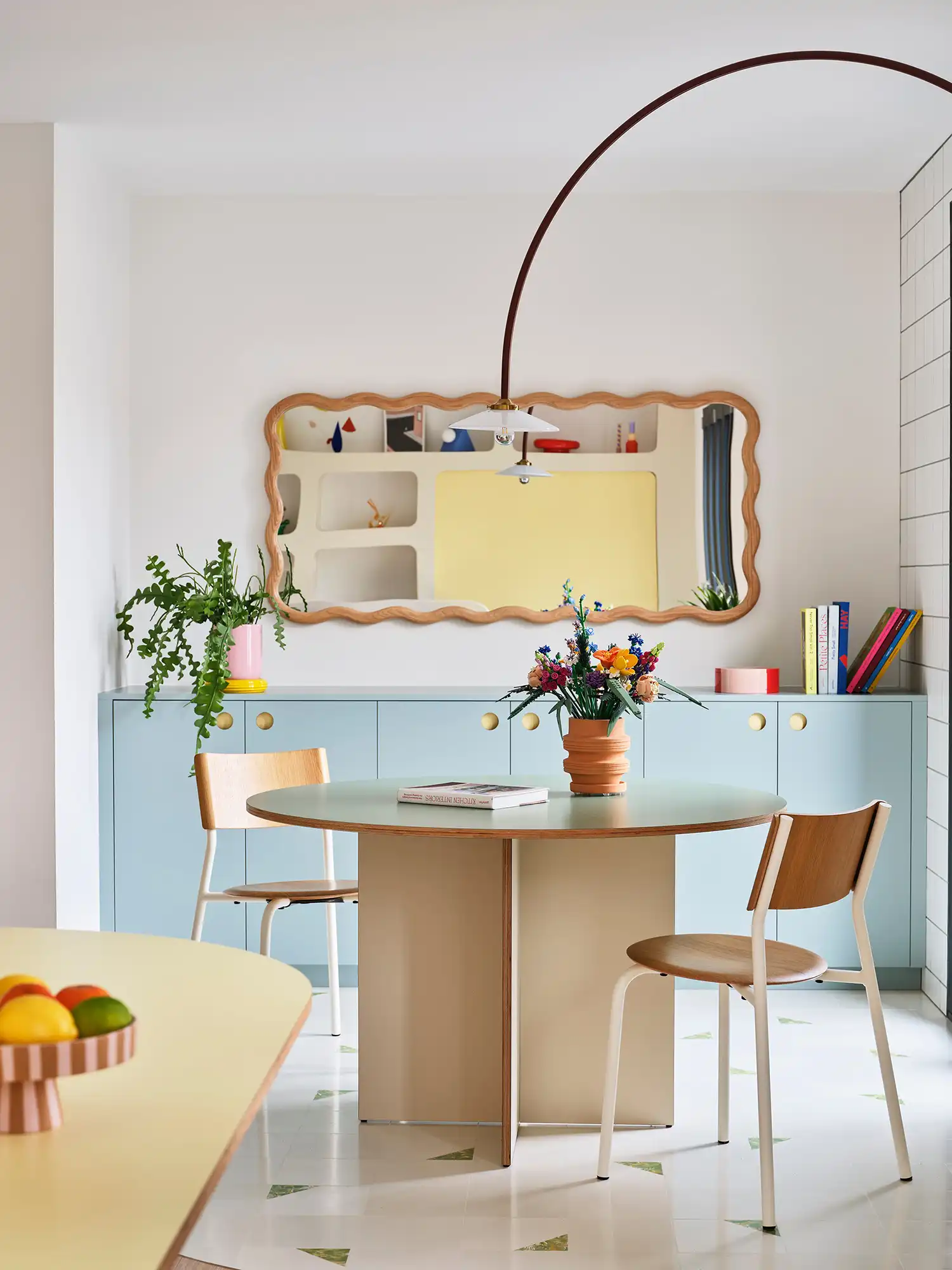 Barcelona's Neptù Apartment Transformed into a Vibrant Family Oasis by ITS NOT A STUDIO