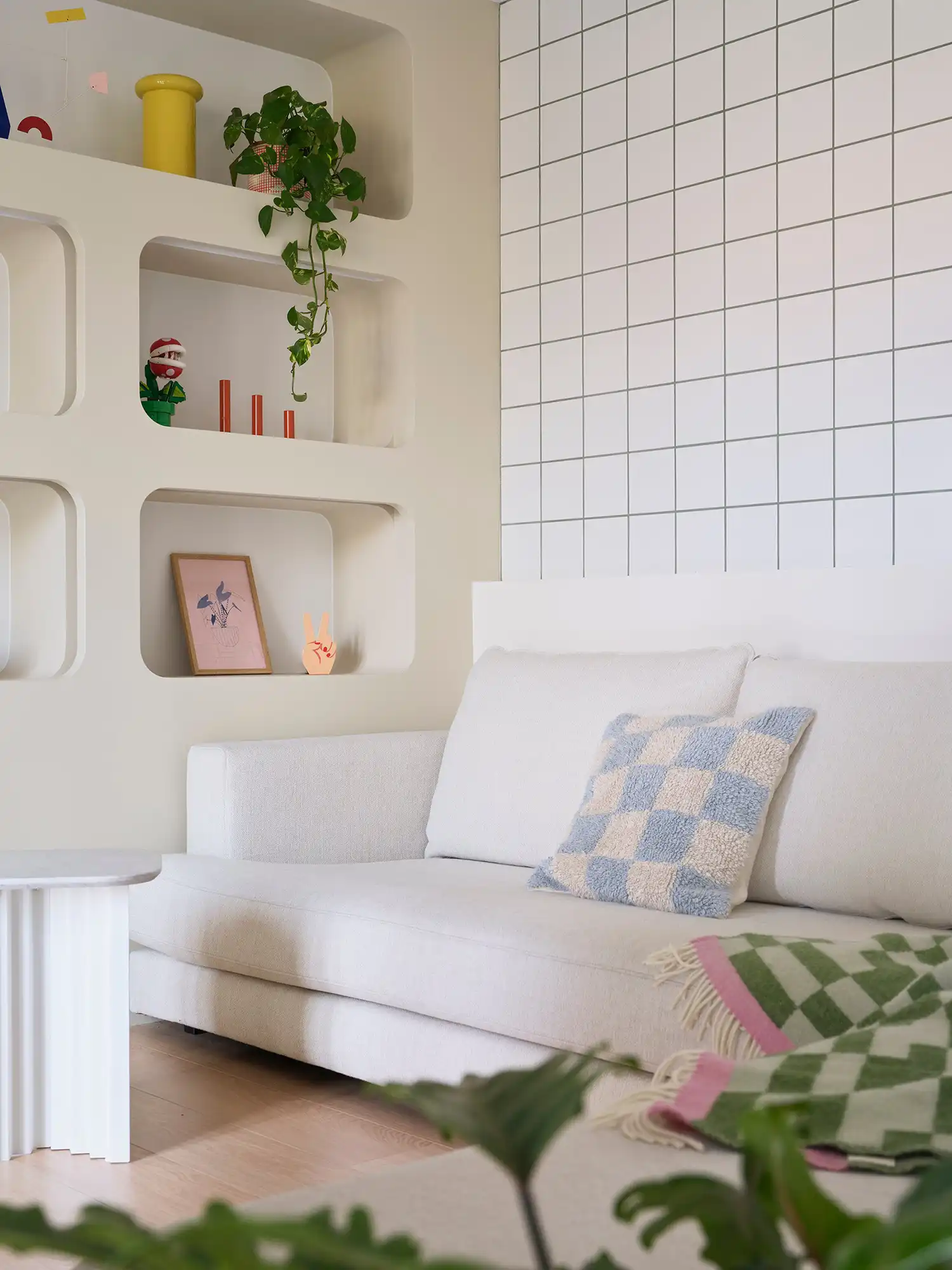 Barcelona's Neptù Apartment Transformed into a Vibrant Family Oasis by ITS NOT A STUDIO