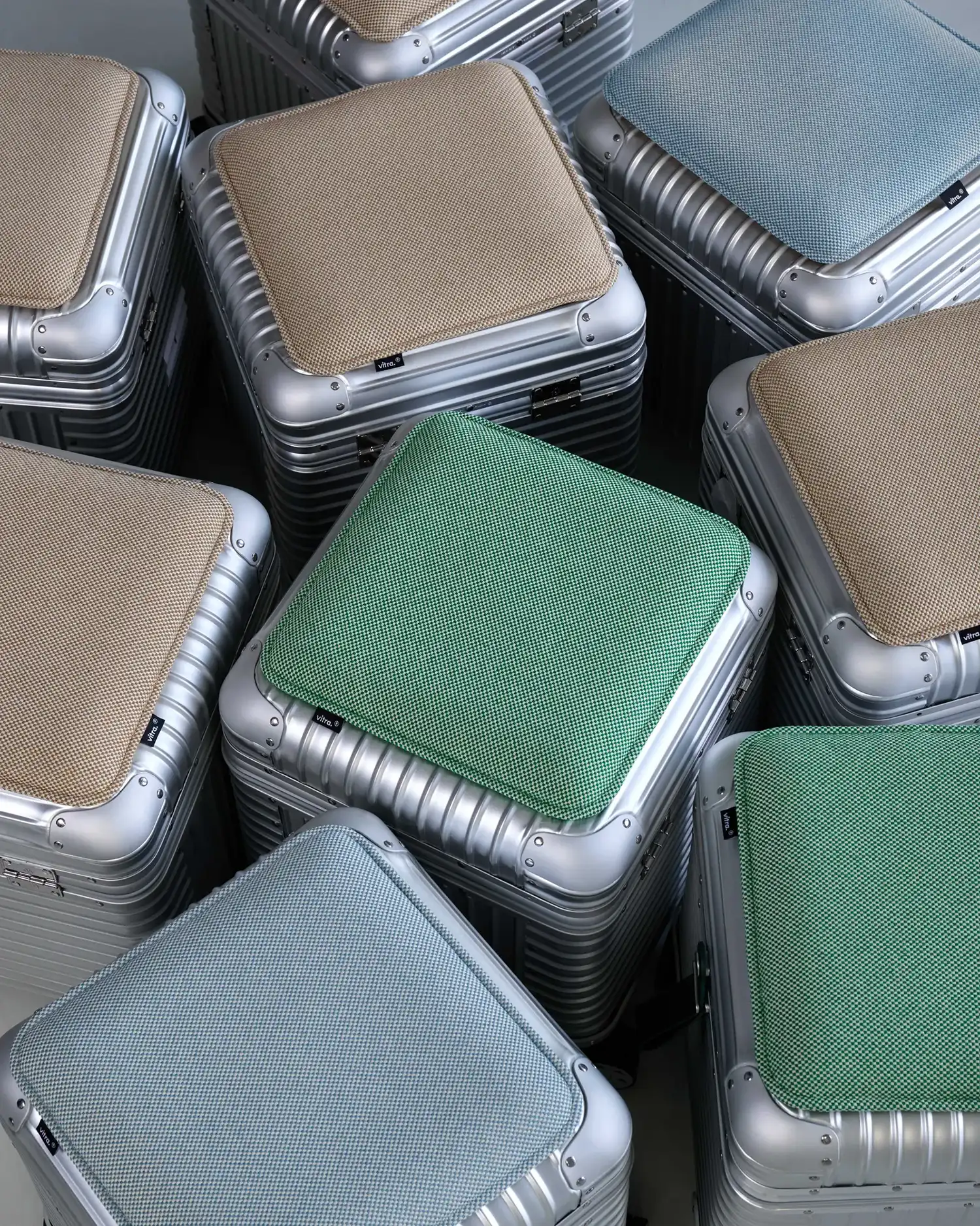 Rimowa and Vitra Collaborate on Sleek Aluminium Storage Designs Blending Travel and Functionality