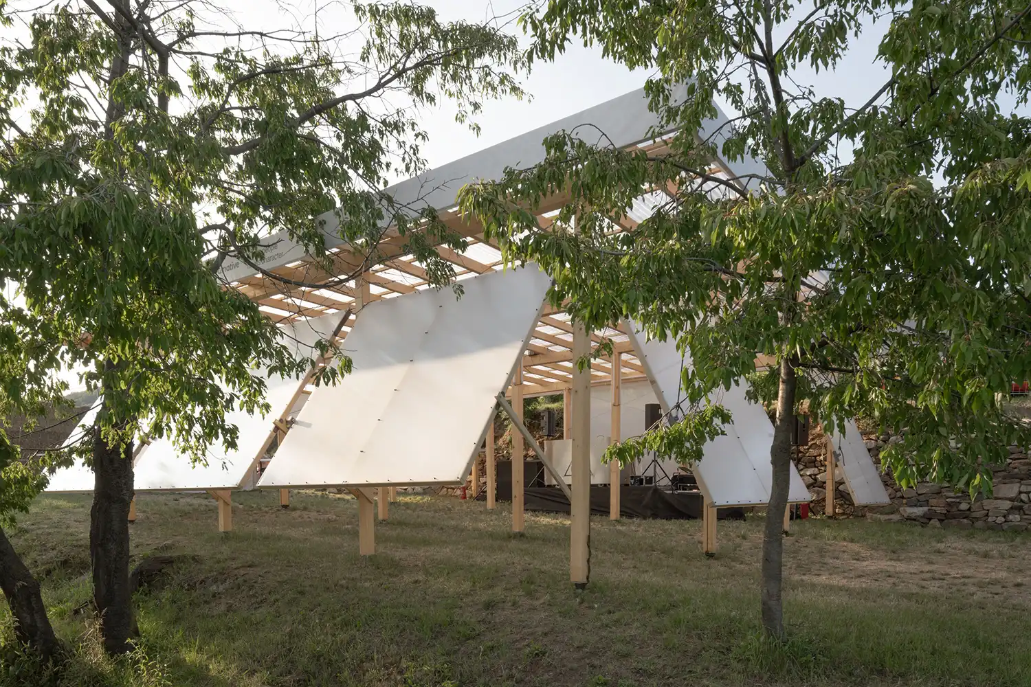 Vineyard Rhythms: Jakub Kolarovič Architects Frame Ženy Víno Funk 2025 with Tactile Temporary Urbanism