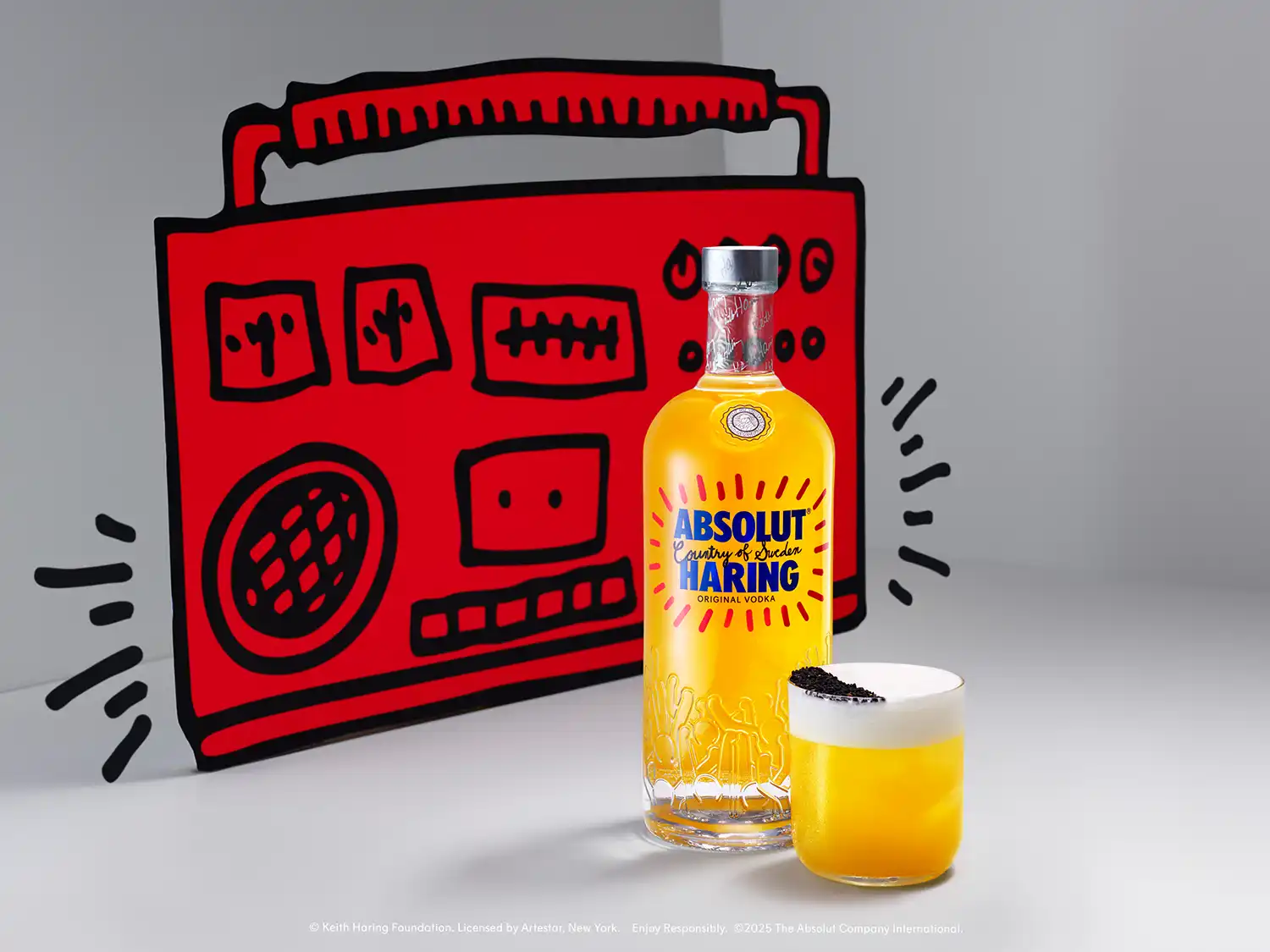 Absolut Keith Haring Artist Edition 2025: Bottle & Collaboration 