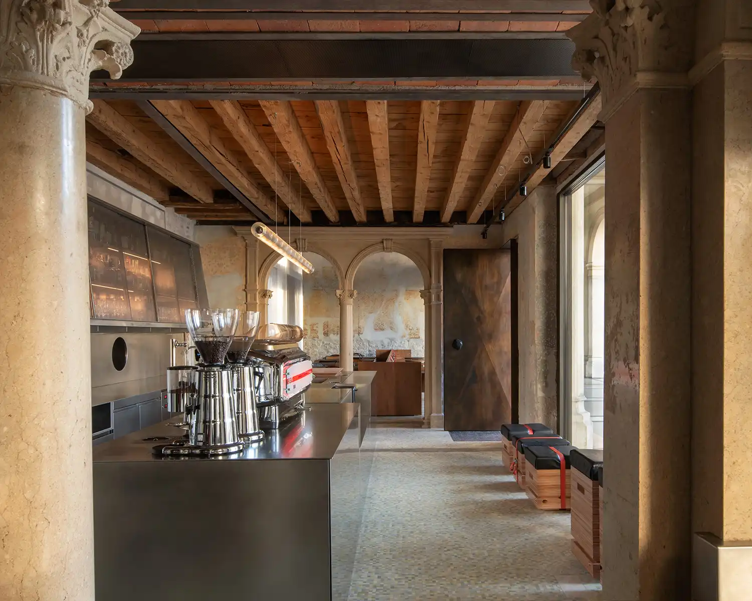 AMAA Revives Historic Caffè Nazionale in Arzignano as a Layered Architectural Palimpsest