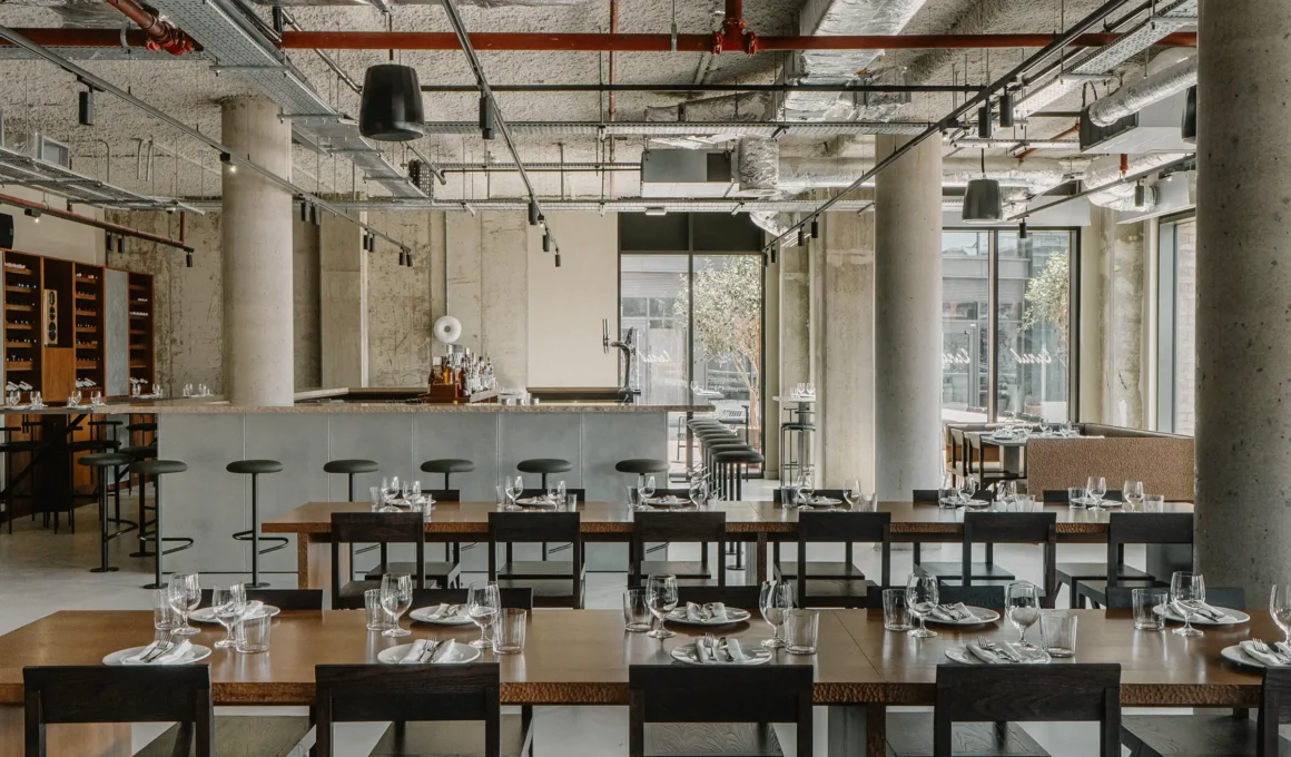 Canal Restaurant by A-nrd | Industrial Waterside Design in London