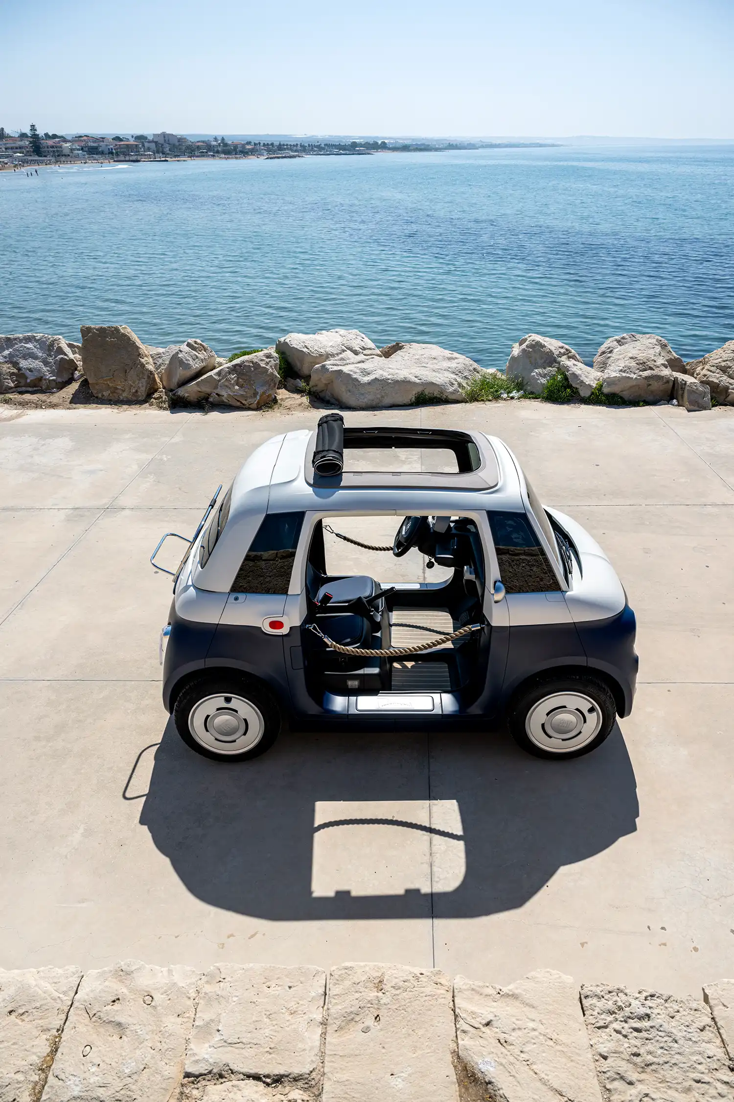 FIAT and Vilebrequin Craft the Ultimate Electric Summer Toy