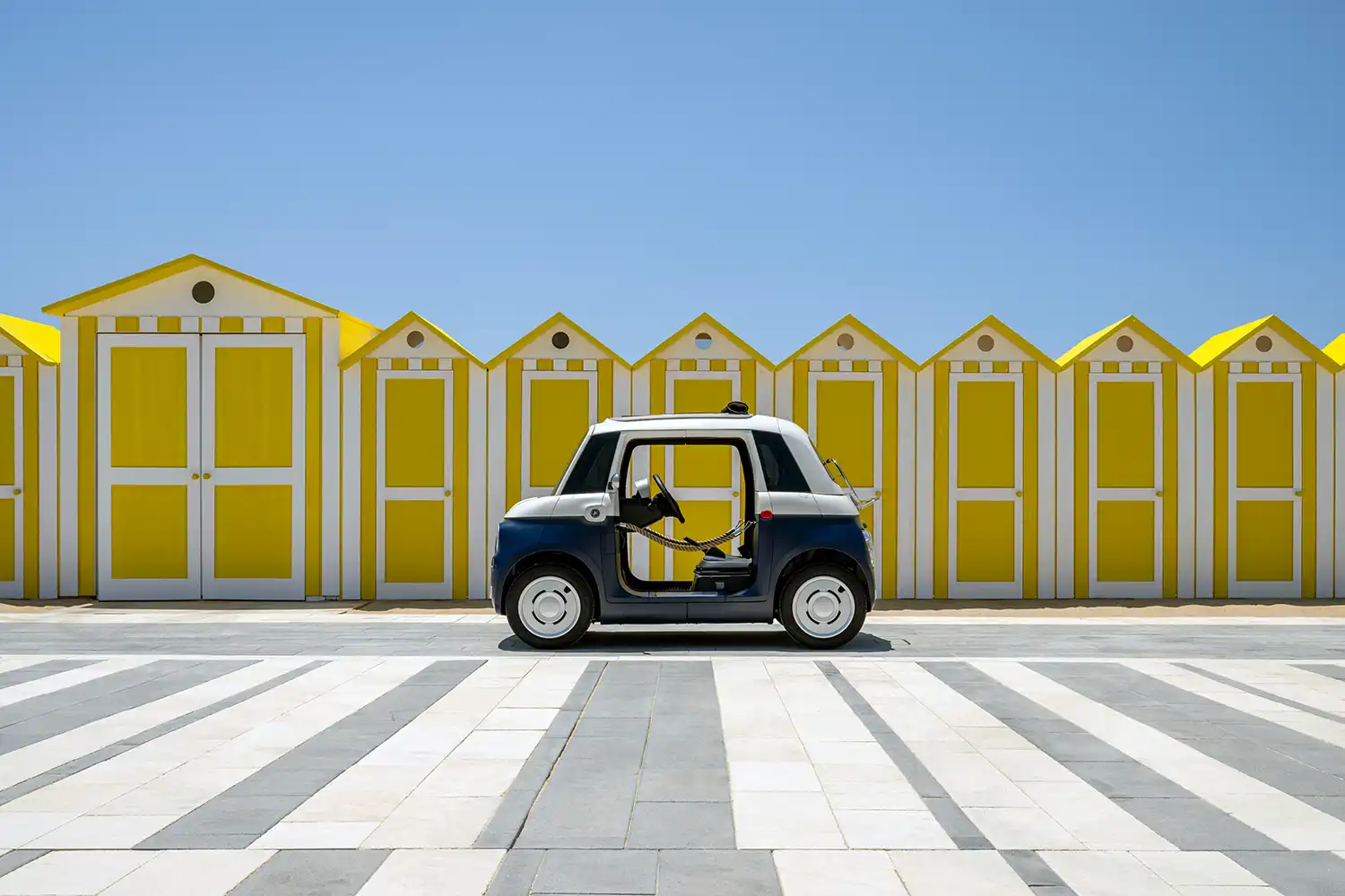 FIAT and Vilebrequin Craft the Ultimate Electric Summer Toy