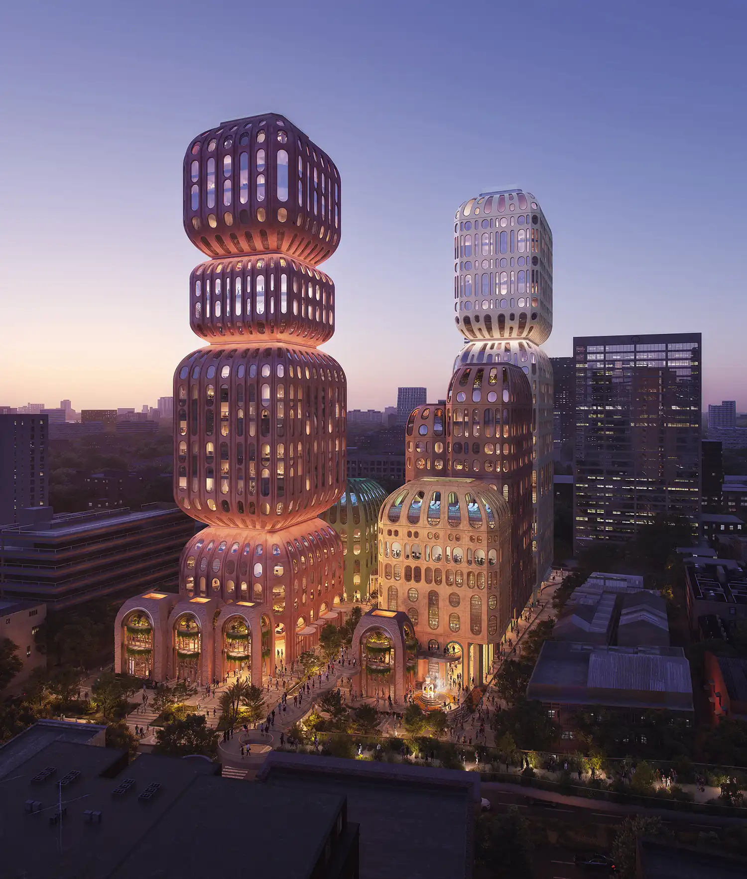 Heatherwick Studio Illuminates Bangkok with Debut Thai Project: Lantern-Inspired Hatai Quarter