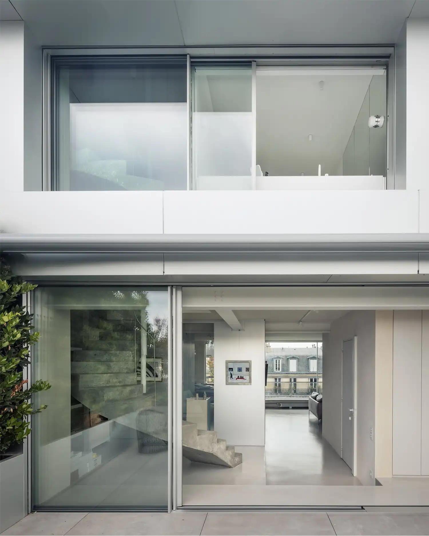 Parisian Duplex Apartment A by Heros Architecture | Urban Oasis Design