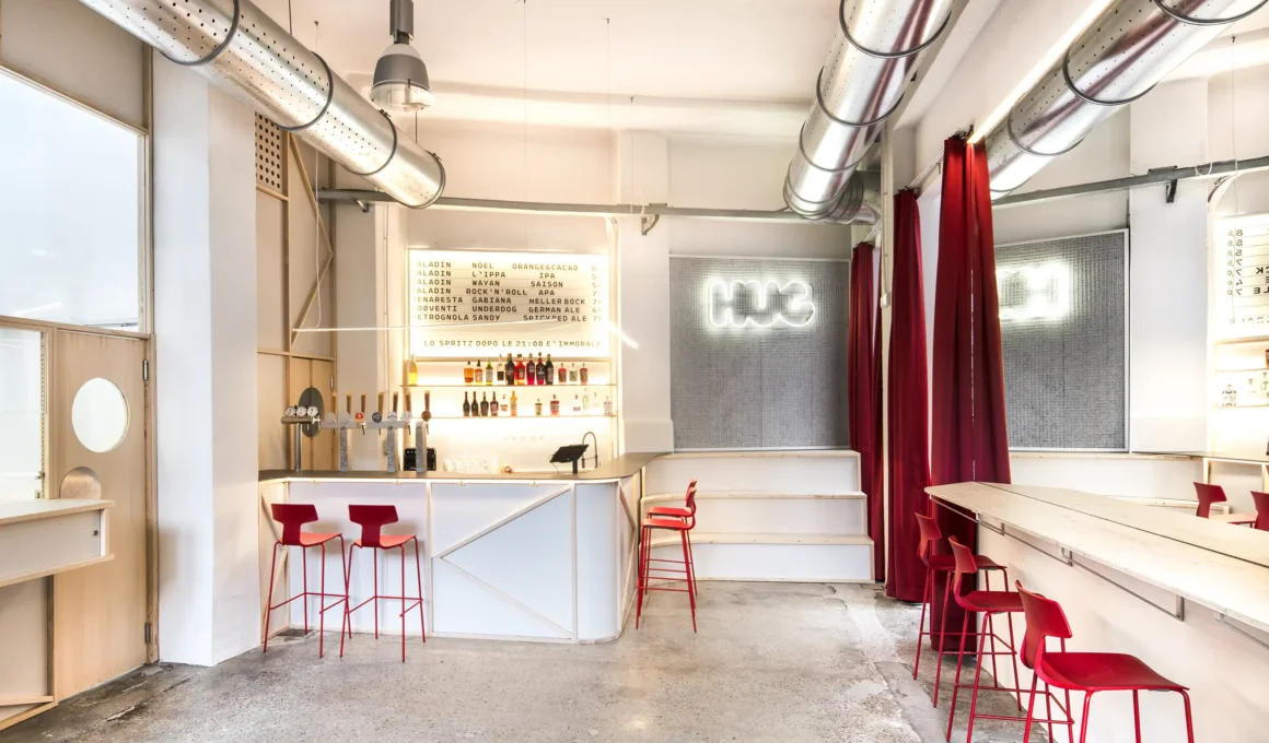 HUG Bistrot Milan: Chocolate Factory Reborn by Quinzii Terna Architecture