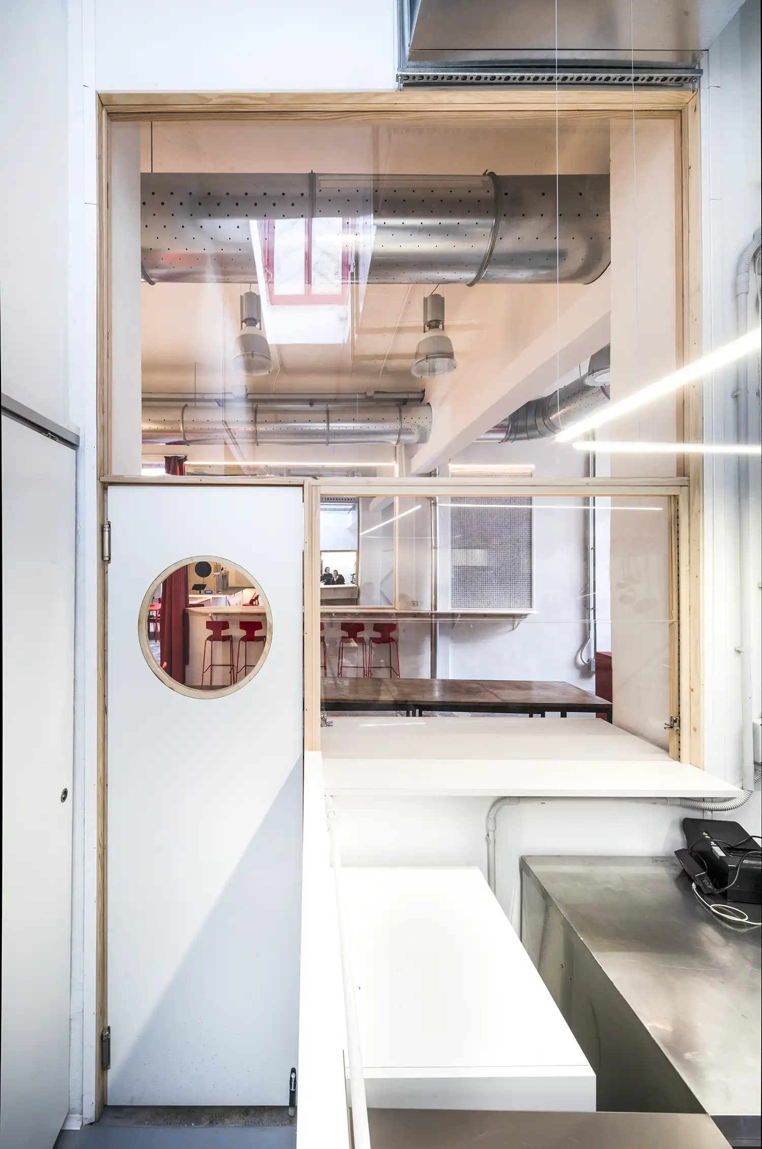 HUG Bistrot Milan: Chocolate Factory Reborn by Quinzii Terna Architecture