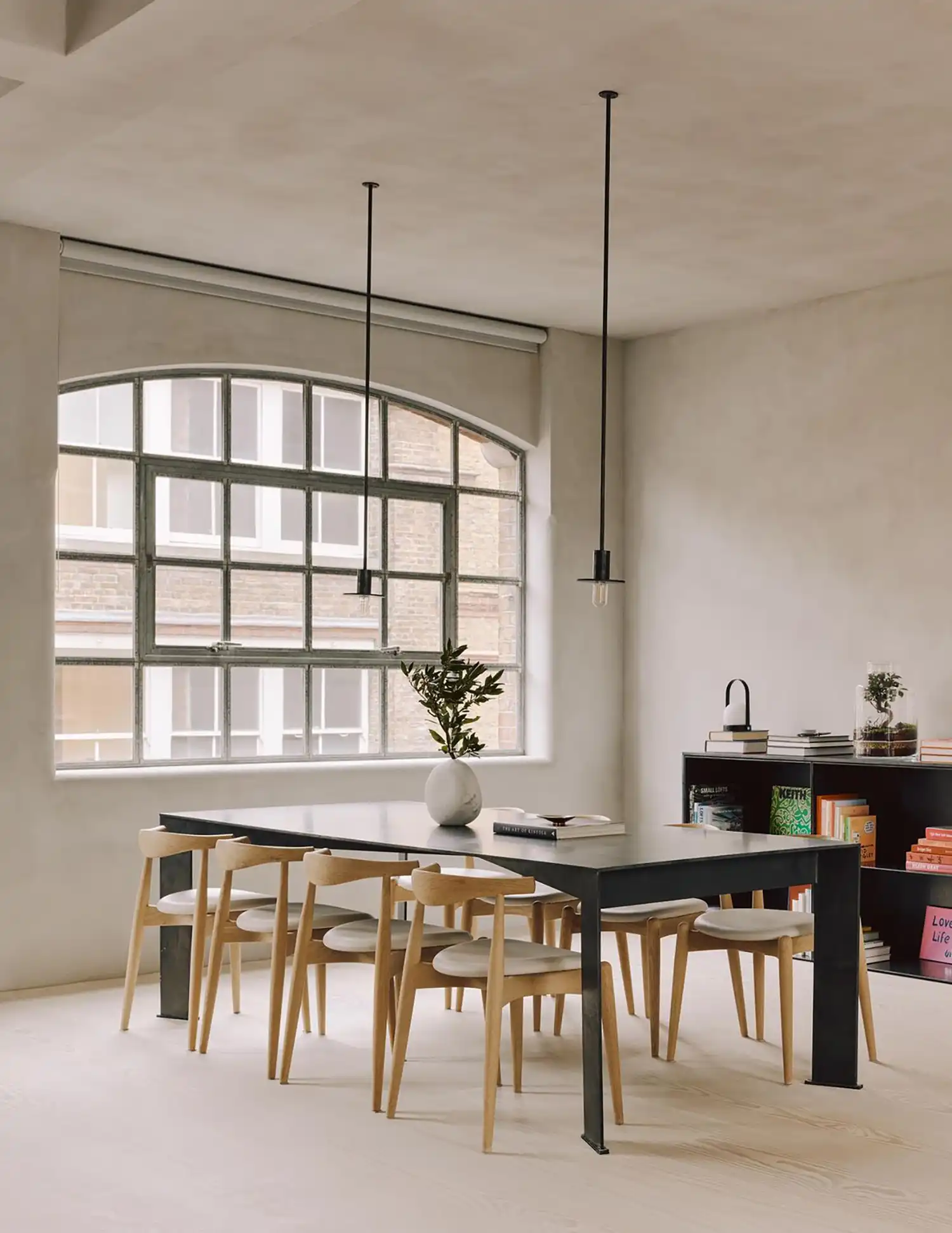 The Factory London: McLaren.Excell's Industrial Loft Conversion | Raw Concrete & Blackened Steel Design 