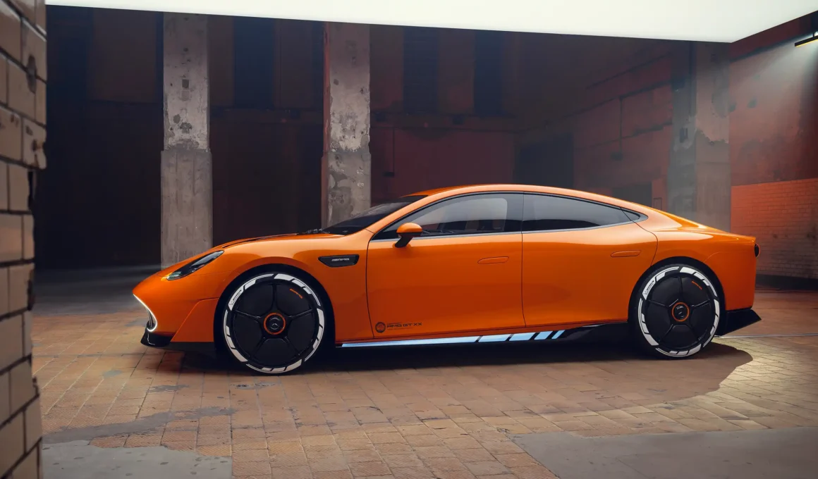 CONCEPT AMG GT XX: Electric Sports Car — 1,360+ HP, 360 km/h