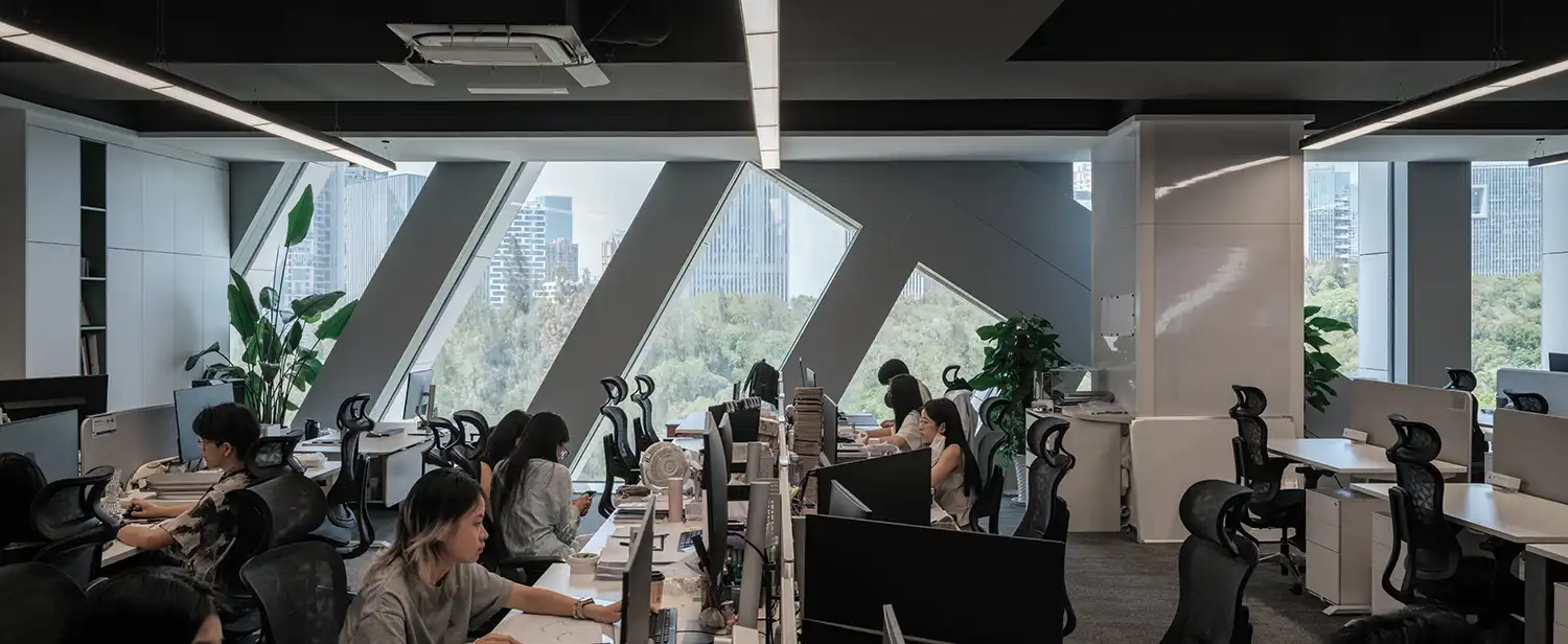 OMA Completes Sculptural JOMOO Headquarters as Ceramic-Inspired Landmark in Xiamen