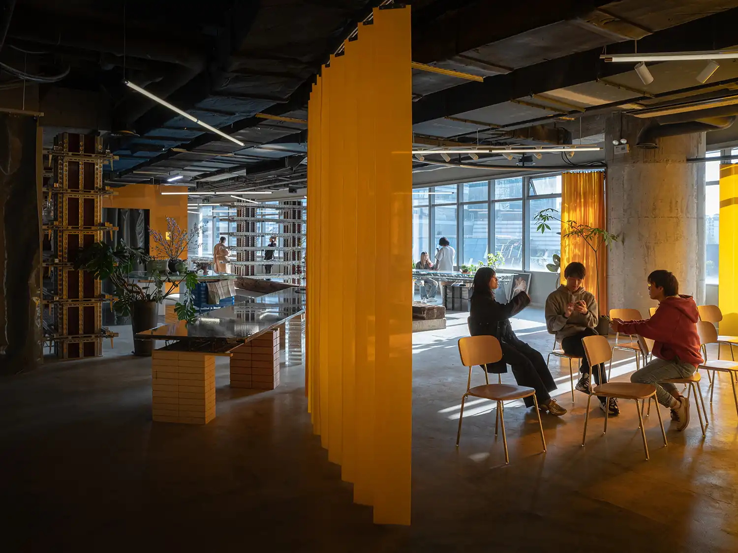 Shanghai 889GLO Art Space by SpActrum: Material Transformation & Consumerism Landscape