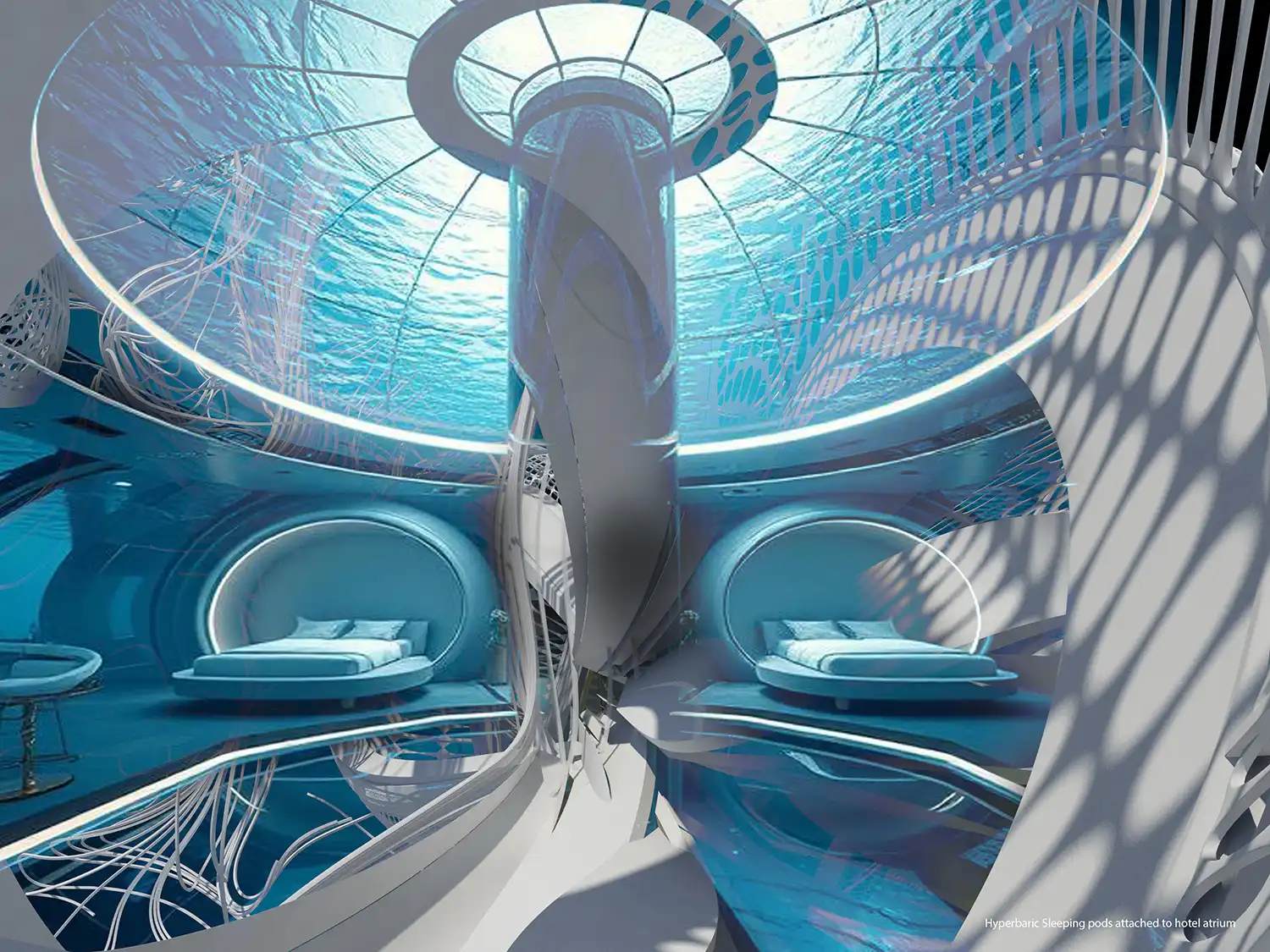 Tsunami-Submersible Emergency Hotel: Pacific Disaster-Resilient Architecture 