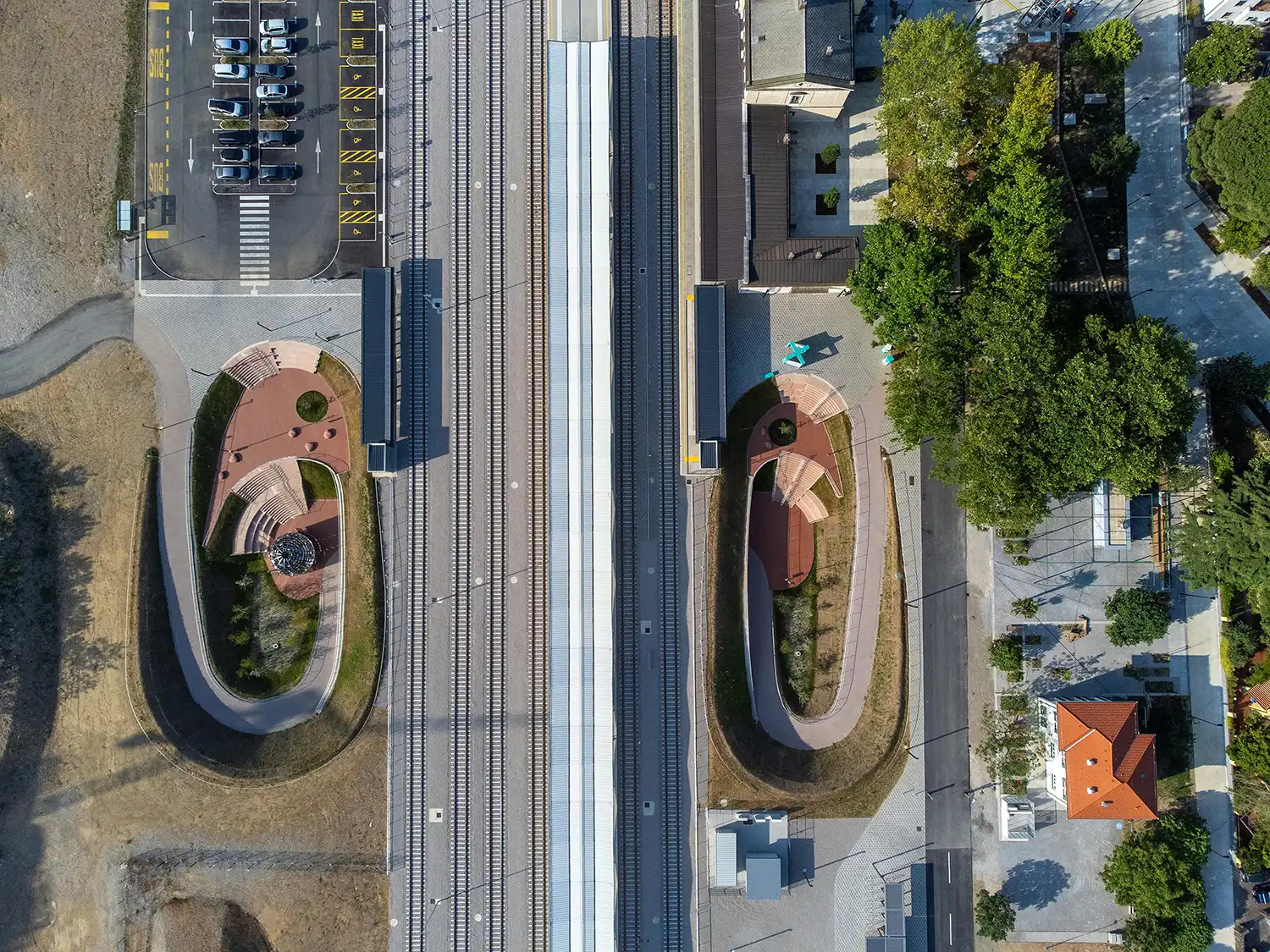 Vrtača Underpass: Nova Gorica Station Borderless Link | Sadar Vug