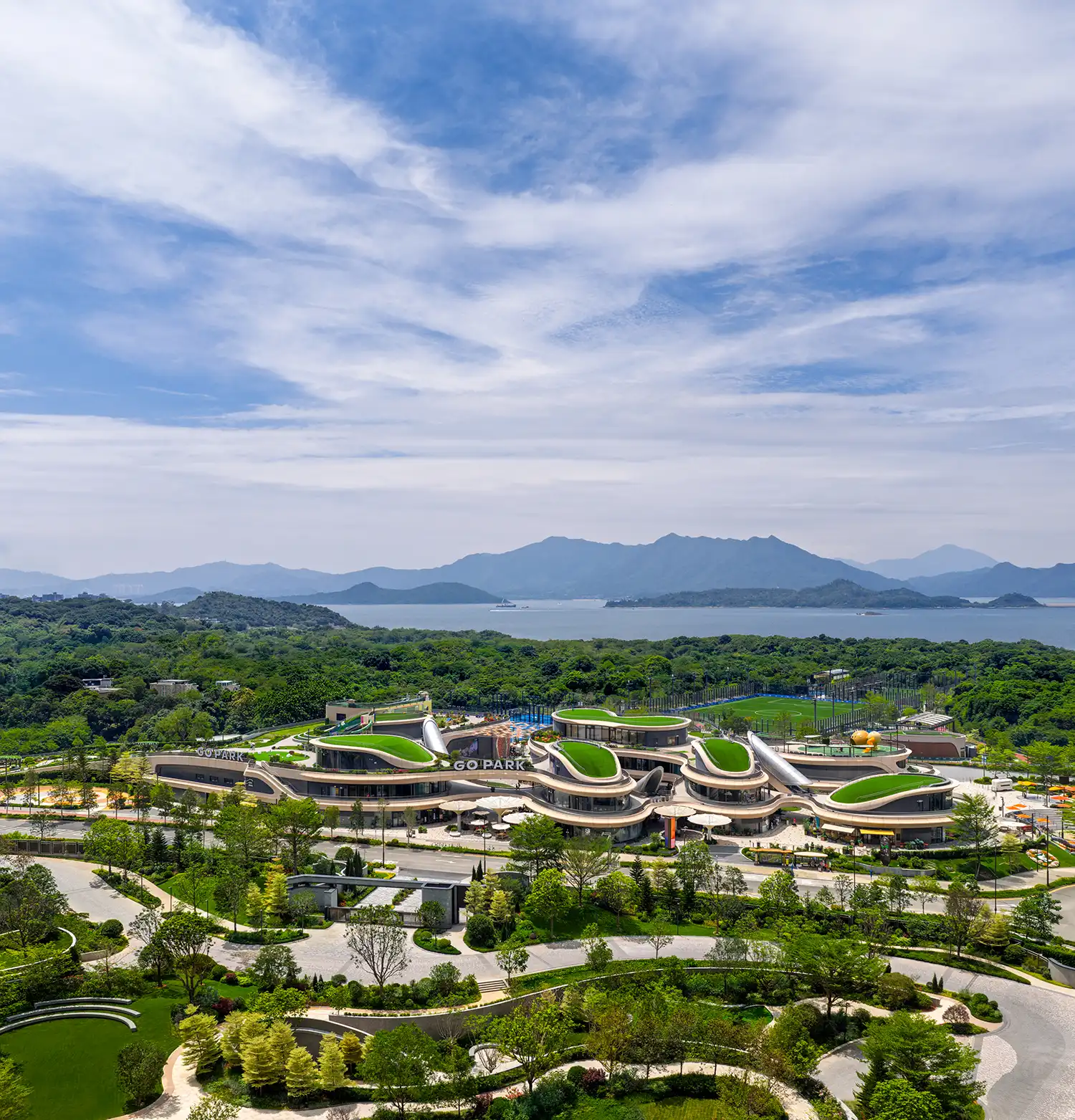 Zaha Hadid Architects: GO PARK Sai Sha, Hong Kong Sports Complex 