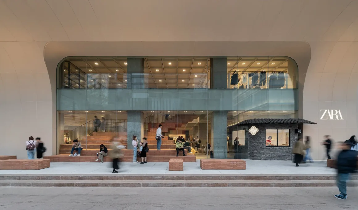 ZARA Nanjing Xinjiekou Flagship by AIM Architecture | Groundbreaking Retail Design