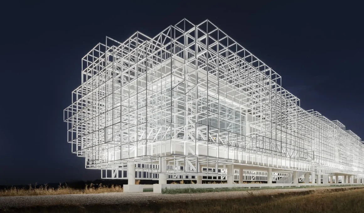 Zhangbei Mirage: Puri Lighting Transforms Concrete into Vessel of Light