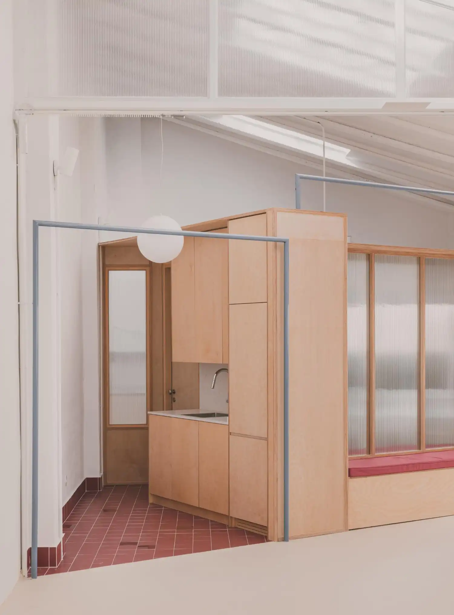 Nave Maravilla by Día Uno: Hidden Courtyard Art Studio | Madrid Warehouse Conversion