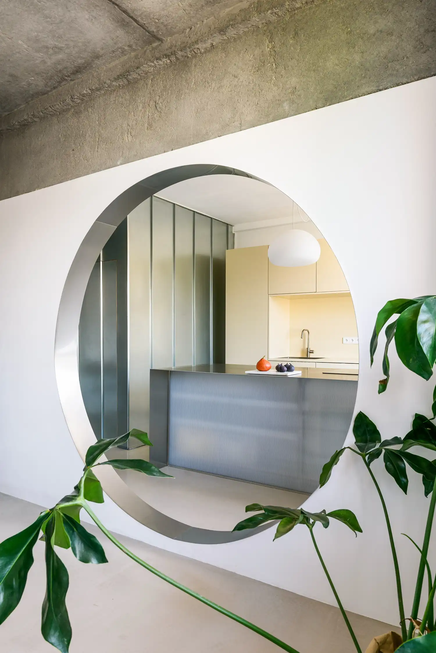 IO Apartment Renovation by Alan Prekop | Circular Aperture Design in Bratislava’s Historic 500 Flats
