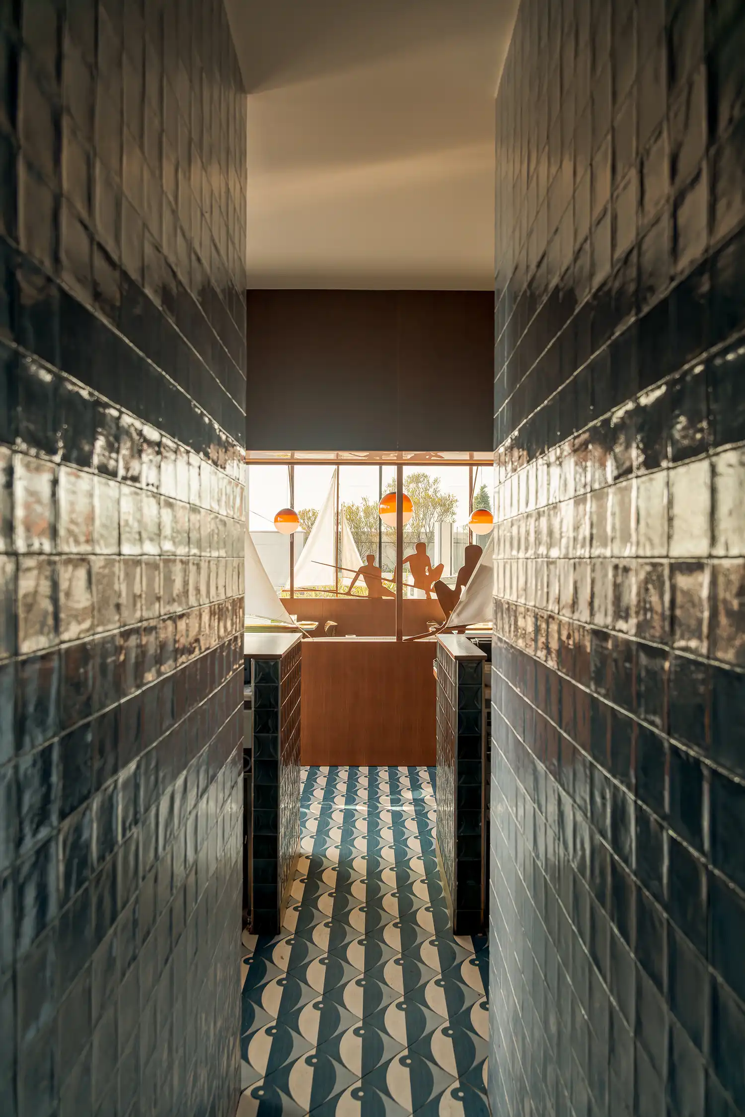 El Mar Restaurant Lisbon by Cateto Cateto | Maritime Interior Design