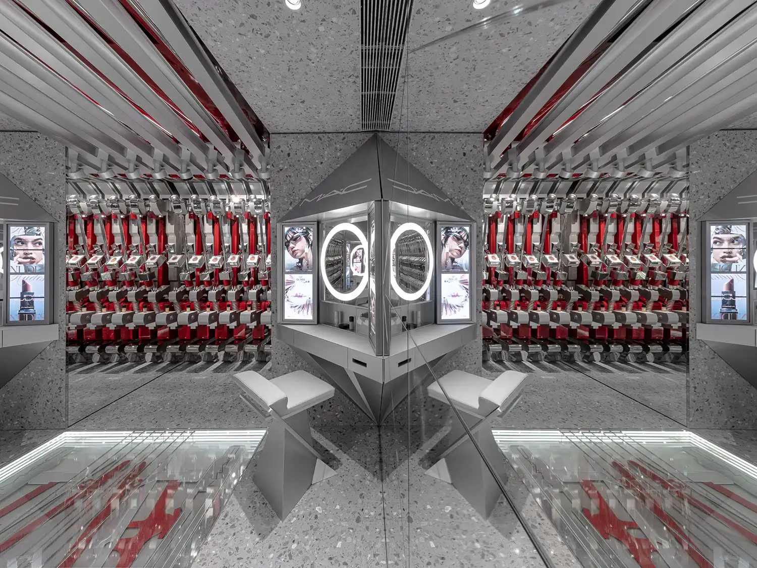 M·A·C ART CHAMBER by X+Living: Piano-Deconstructed Flagship Store