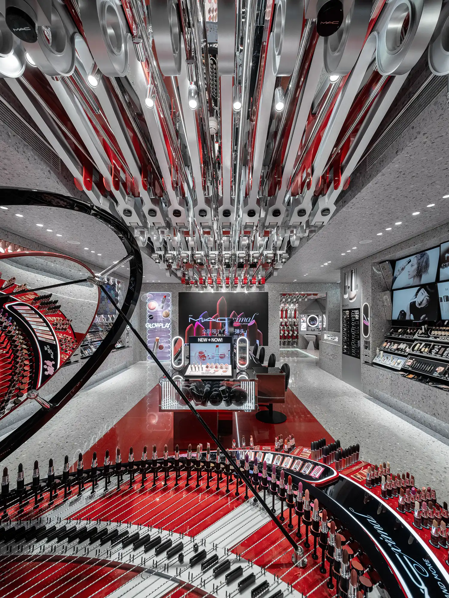 M·A·C ART CHAMBER by X+Living: Piano-Deconstructed Flagship Store