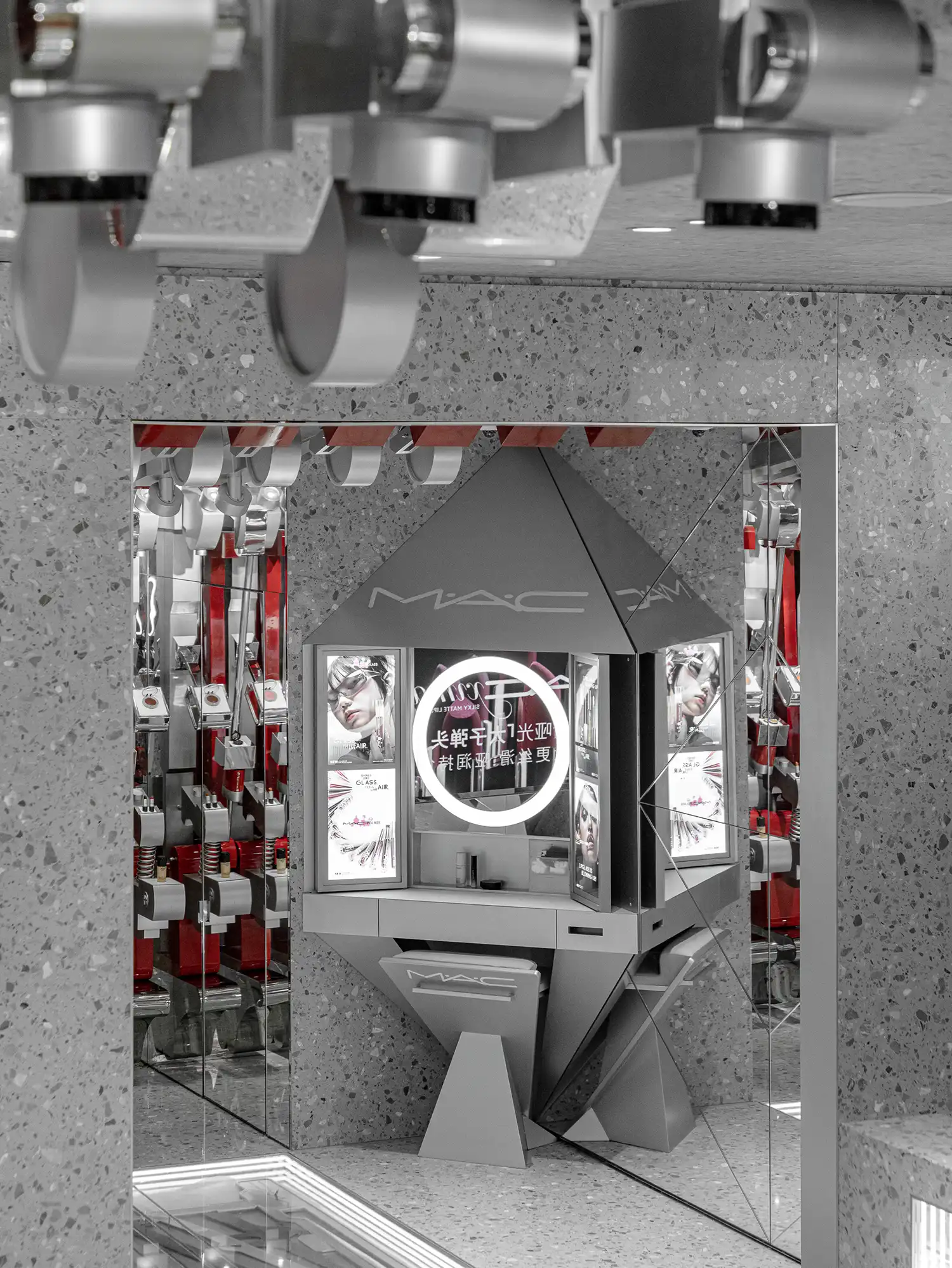 M·A·C ART CHAMBER by X+Living: Piano-Deconstructed Flagship Store