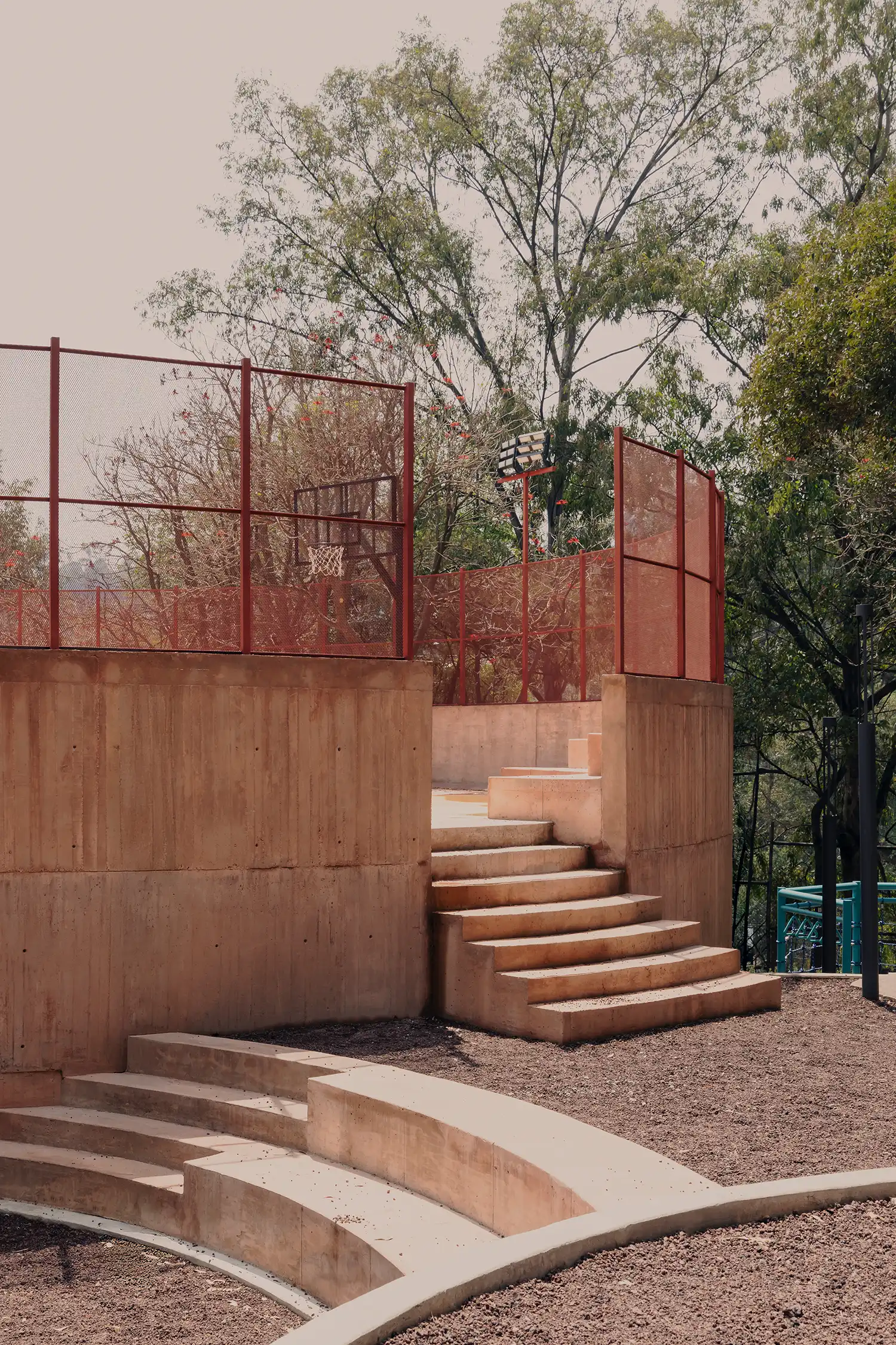 AMASA Estudio's Circular Park Transforms a Mexico City Ravine | UH INFONAVIT Santa Fe